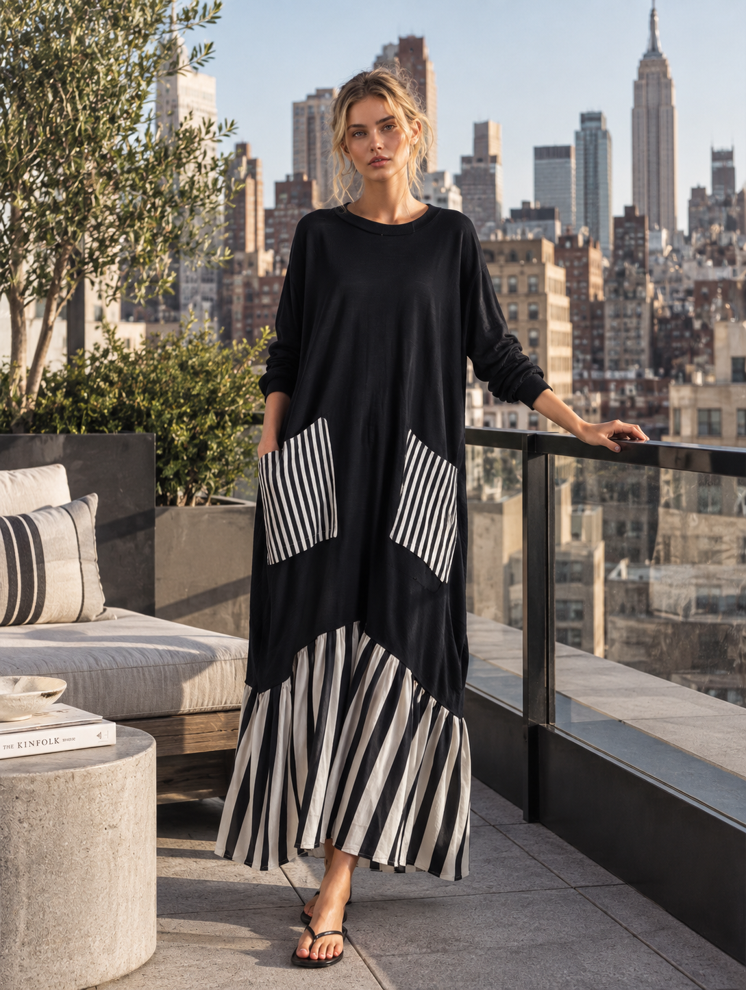 ALBA | VESTIDO LARGO OVERSIZE