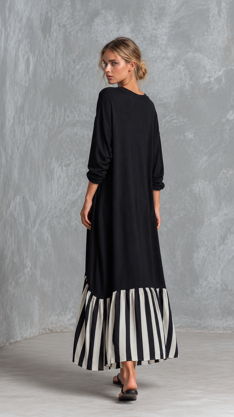 ALBA | VESTIDO LARGO OVERSIZE