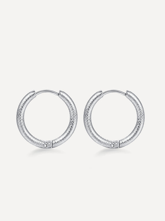 Aretes de Piel de Serpiente