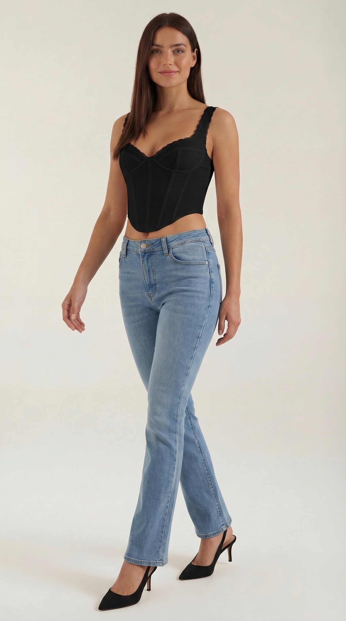 MARBELLA | TOP LUJOSO CON DETALLES DE ENCAJE