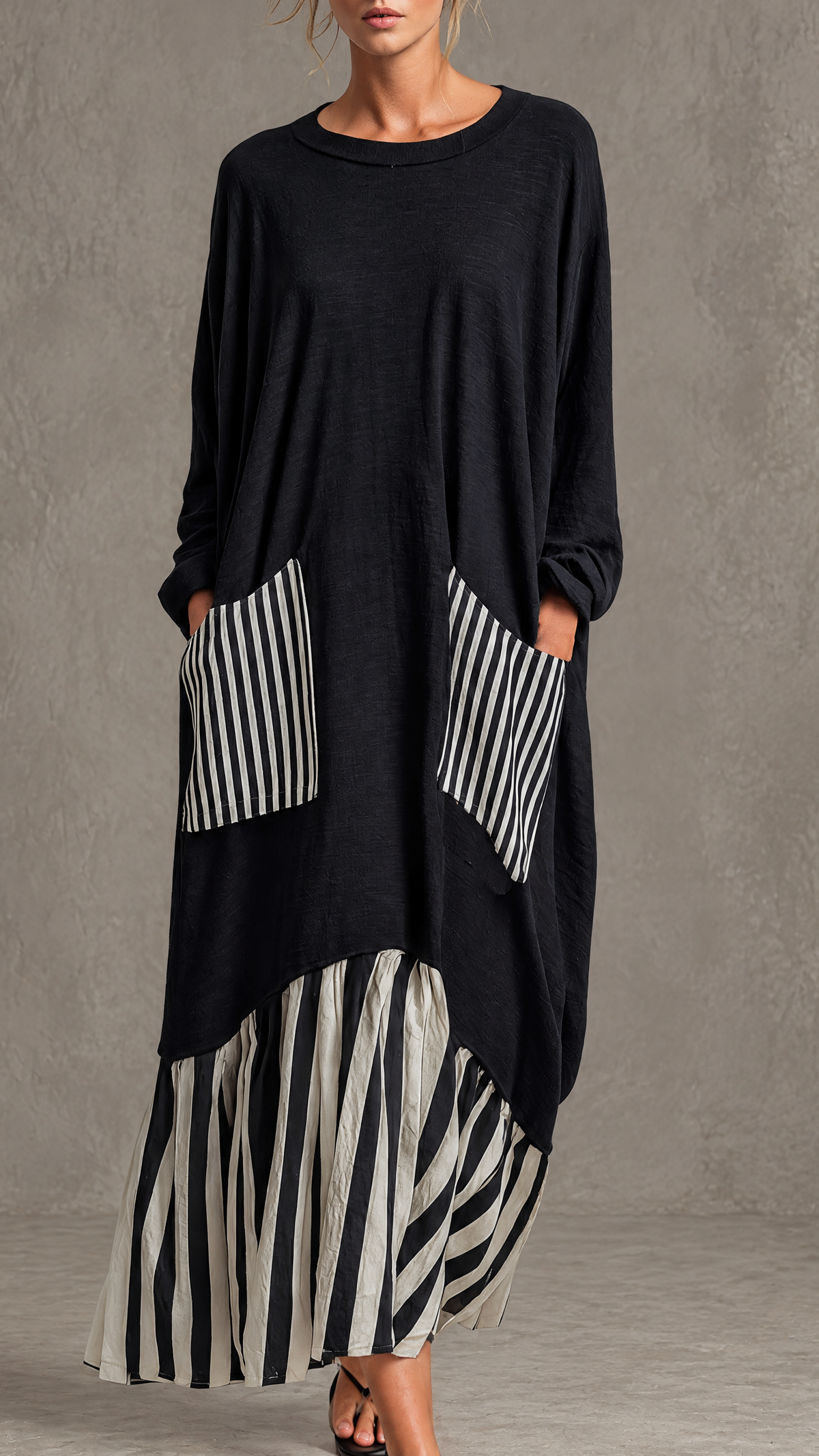 ALBA | VESTIDO LARGO OVERSIZE