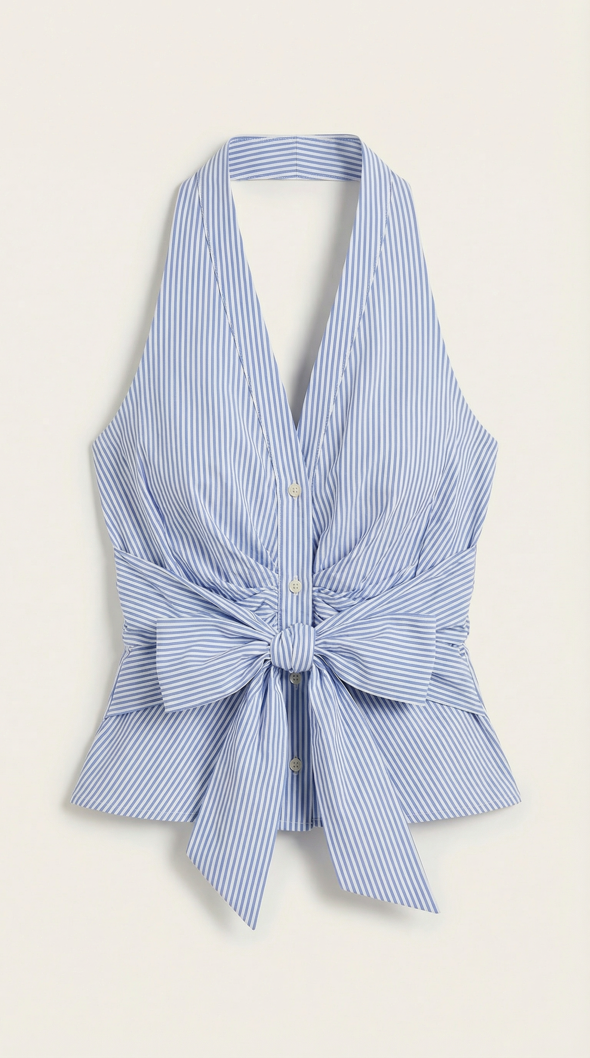 IBIZA | TOP HALTER DE ALTA CALIDAD CON LAZO