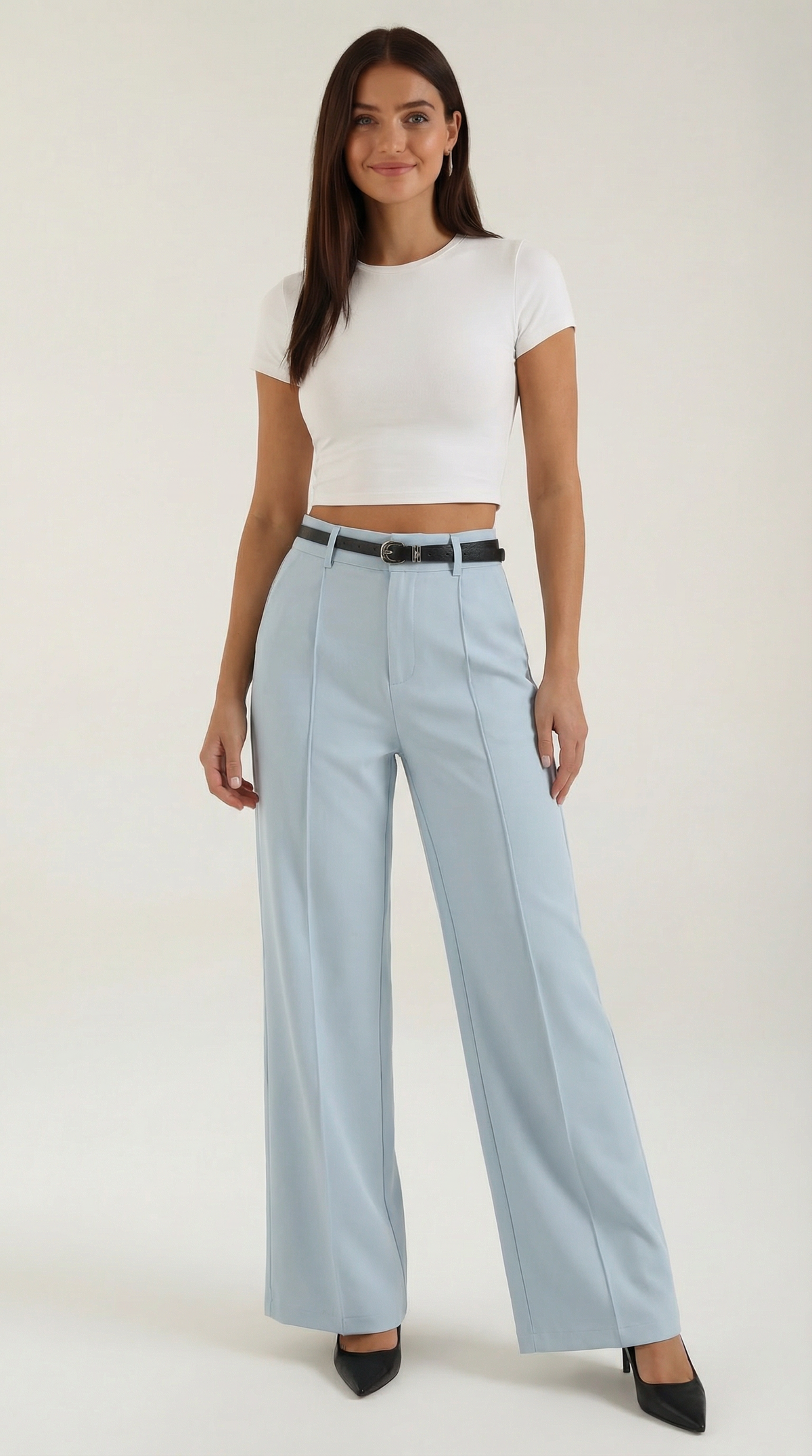 BÉRÉNICE | PANTALONES ANCHOS DE TELA