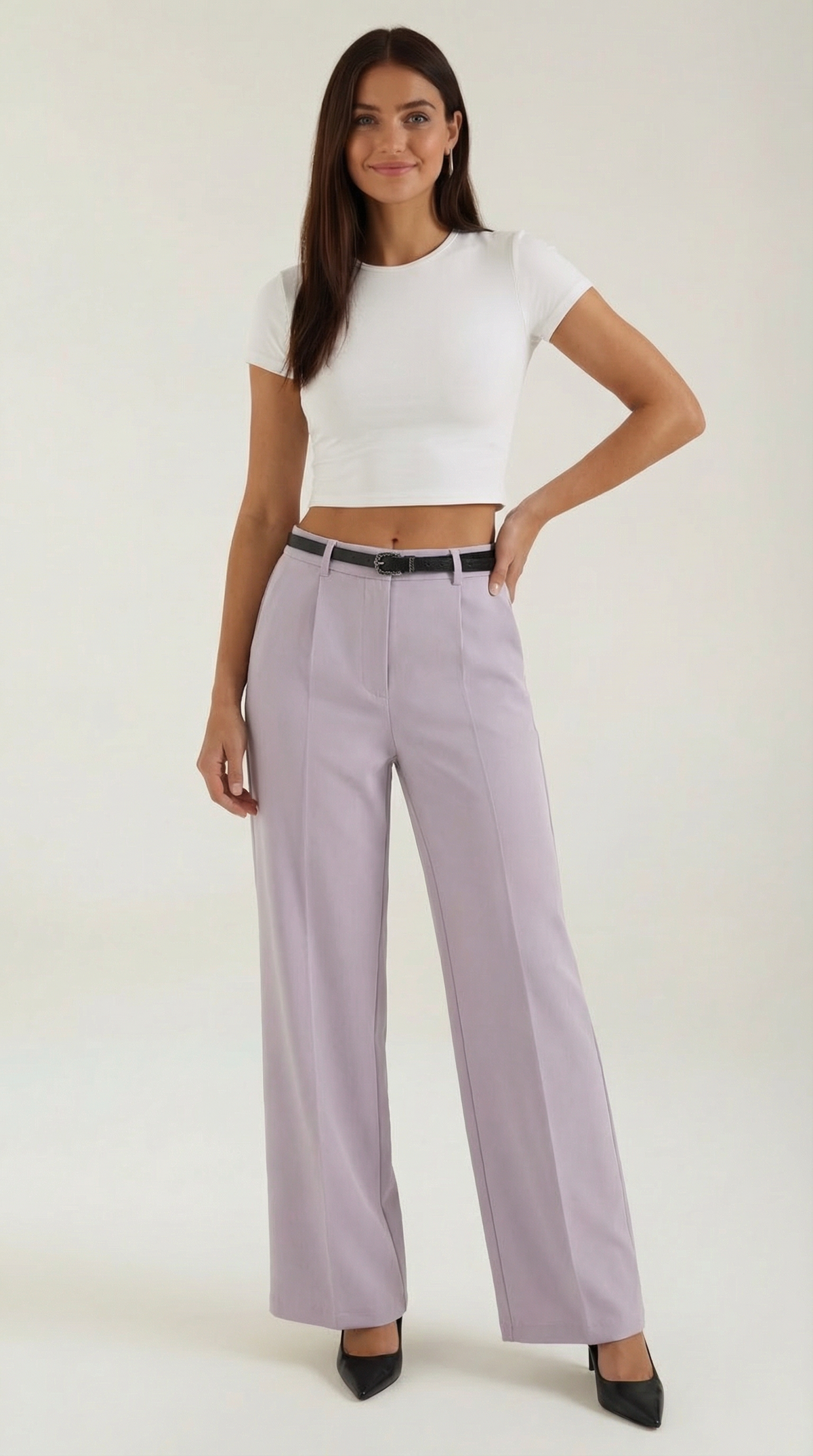 BÉRÉNICE | PANTALONES ANCHOS DE TELA