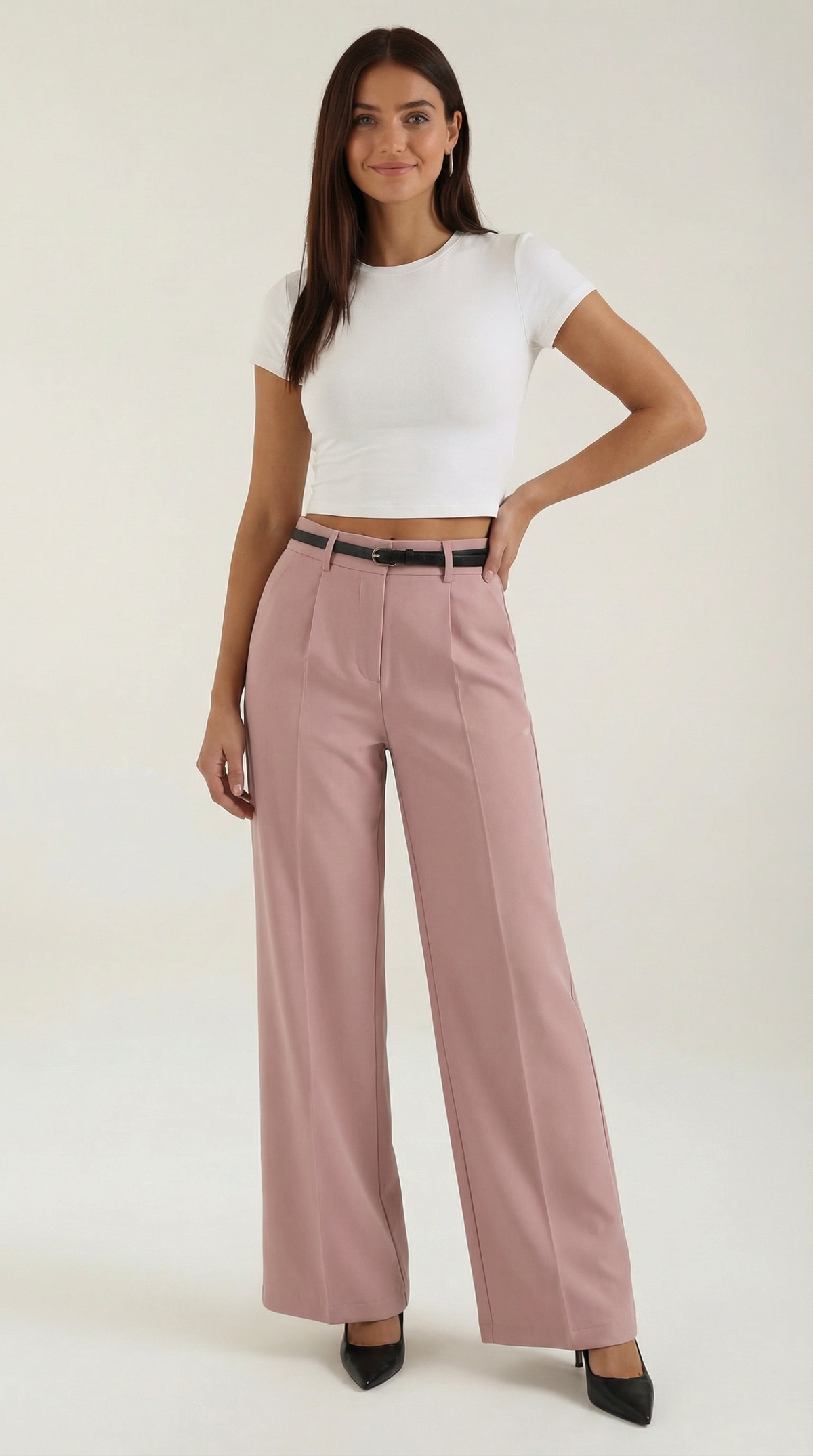 BÉRÉNICE | PANTALONES ANCHOS DE TELA