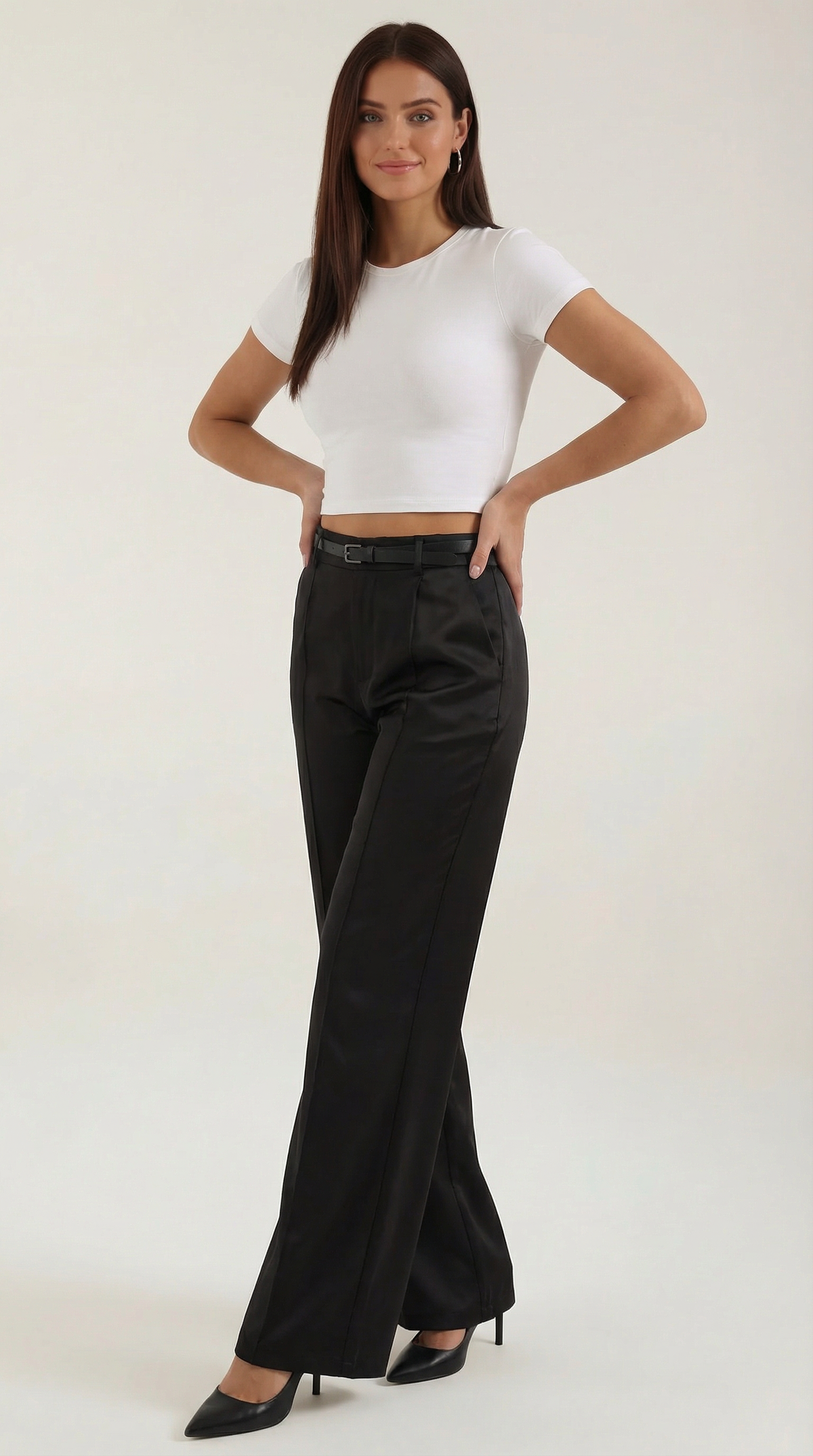 BÉRÉNICE | PANTALONES ANCHOS DE TELA
