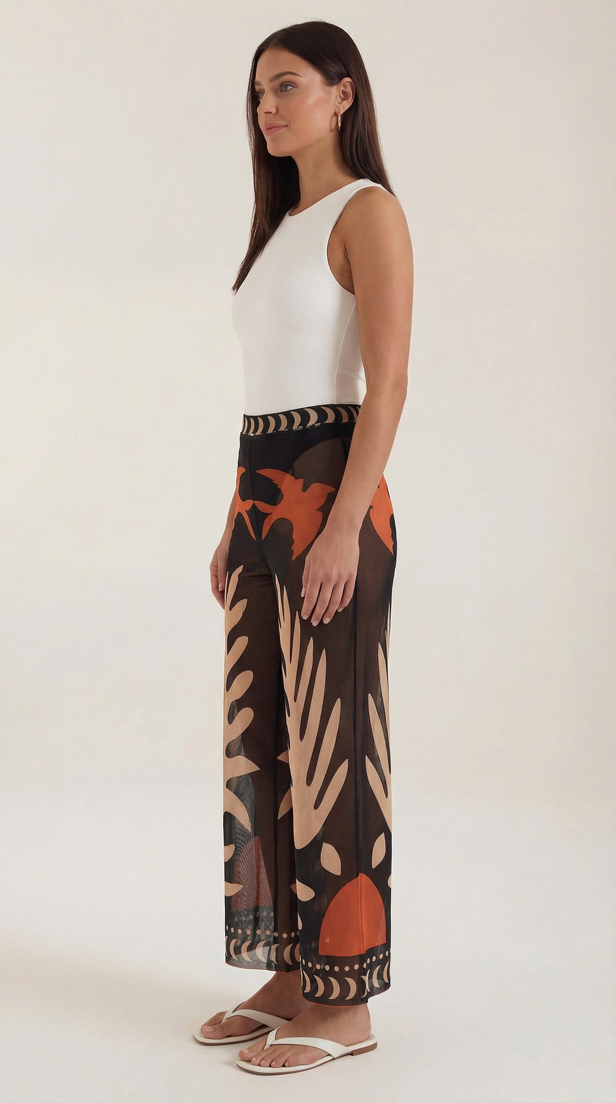 BETH | PANTALONES TRANSPARENTES DE ESTILO BOHO