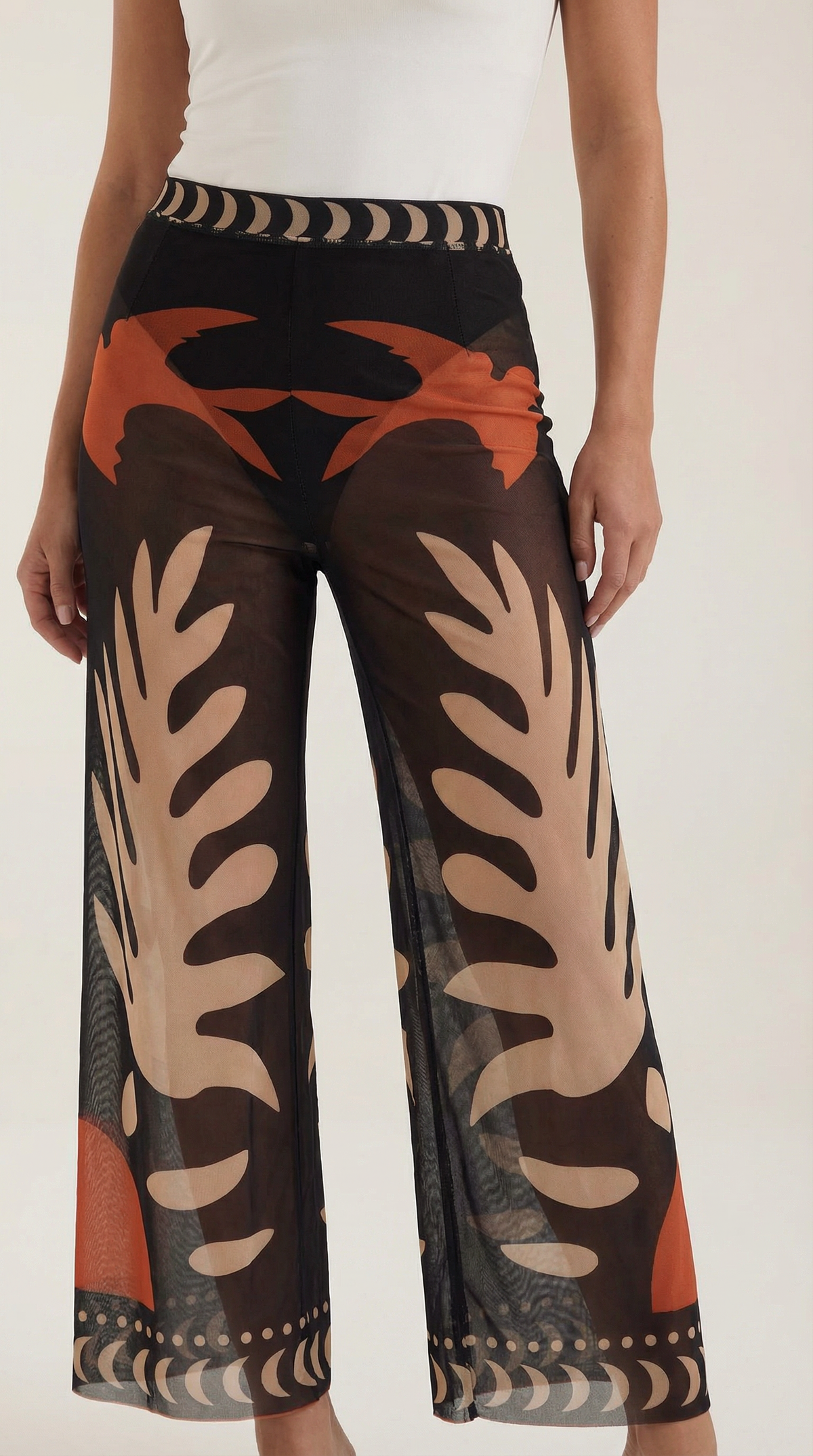 BETH | PANTALONES TRANSPARENTES DE ESTILO BOHO