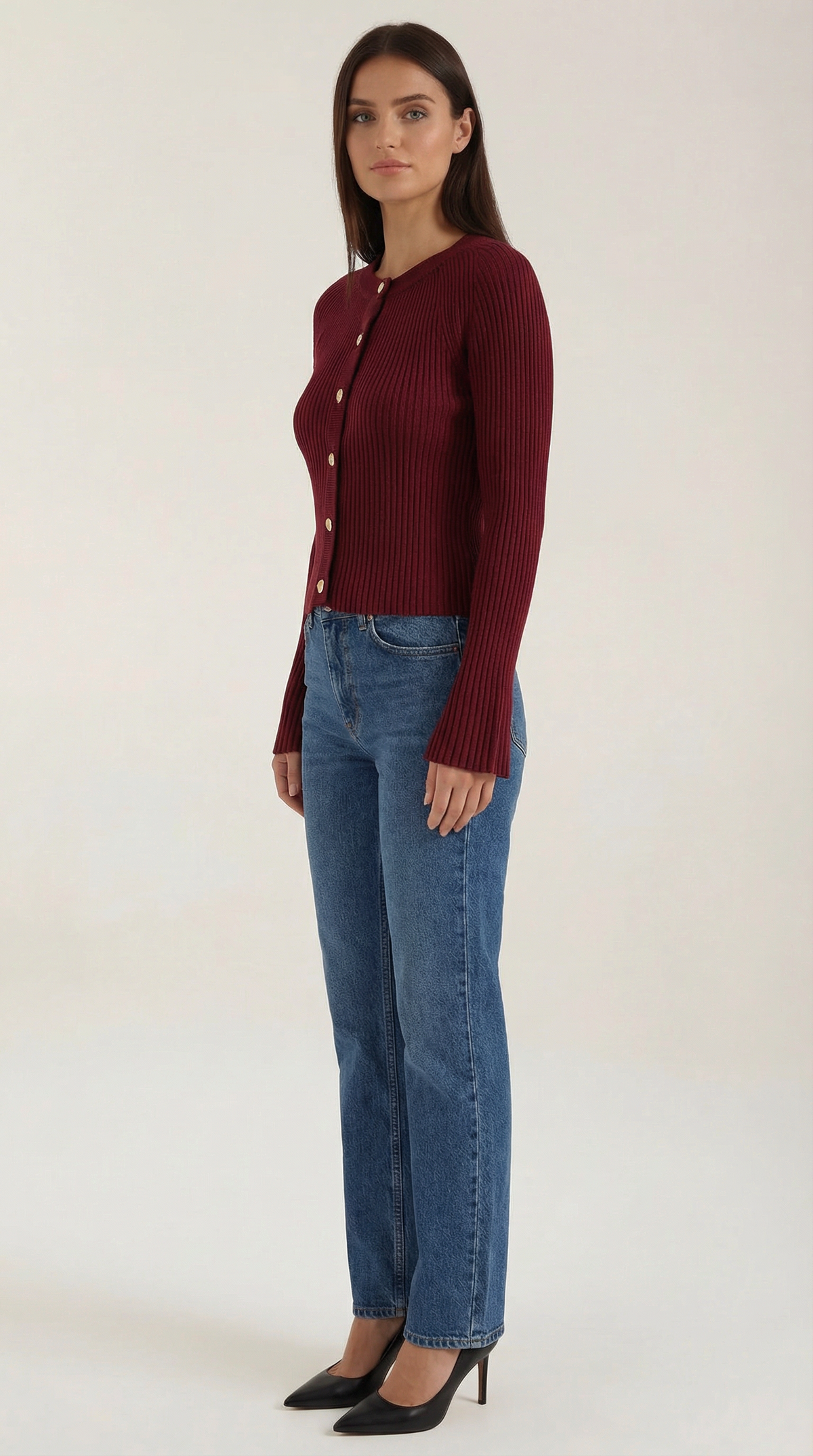 VIVIENNE | JERSEY DE PUNTO CON BOTONES