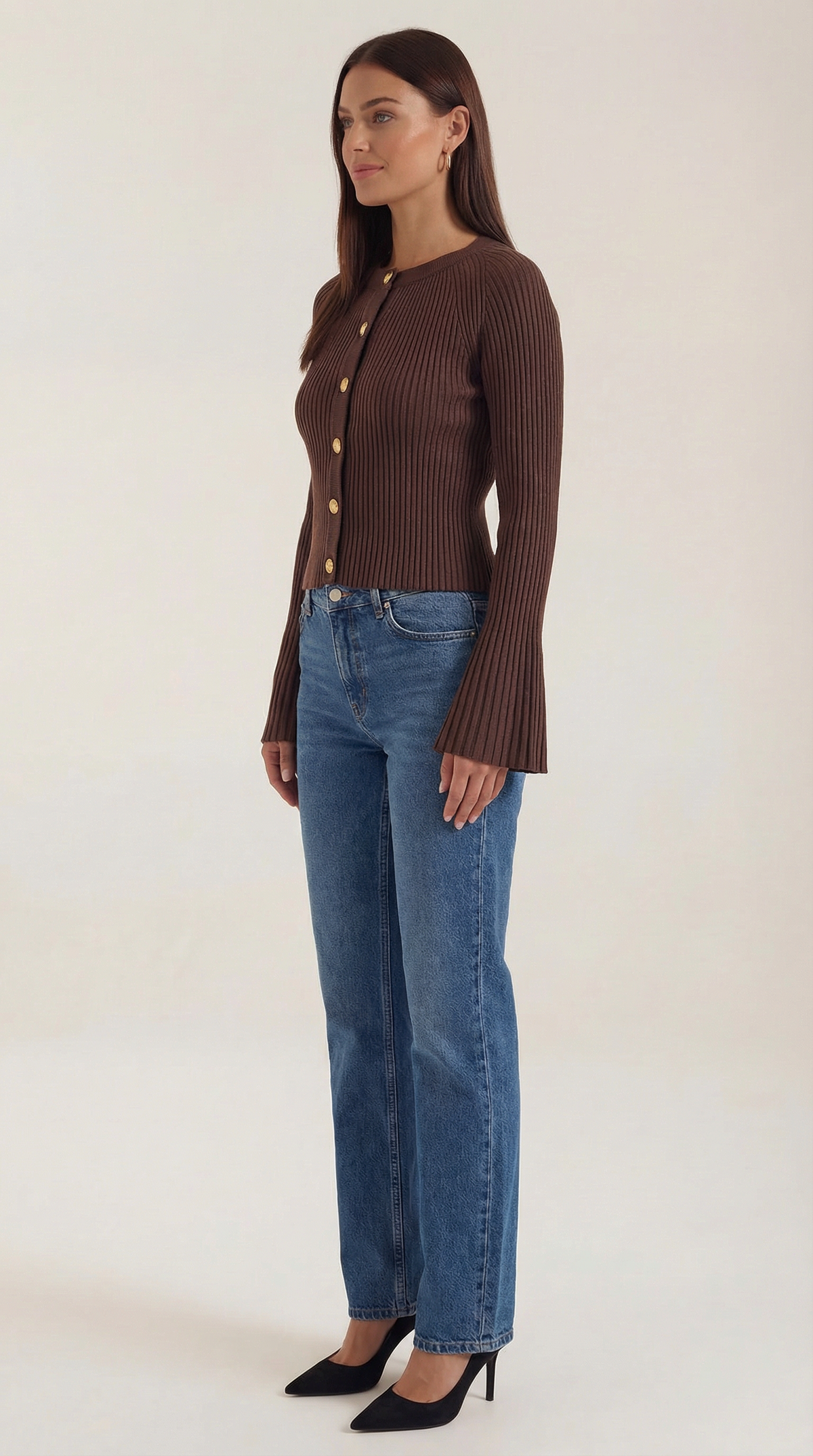 VIVIENNE | JERSEY DE PUNTO CON BOTONES