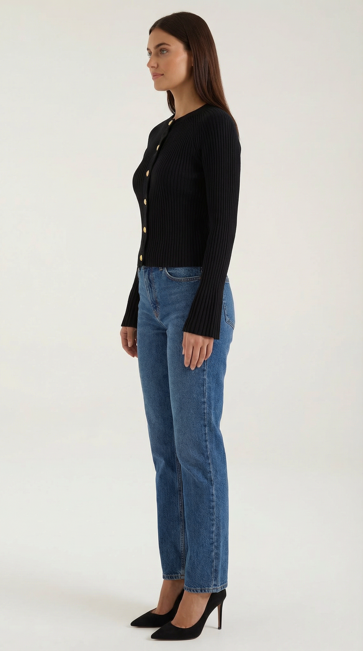 VIVIENNE | JERSEY DE PUNTO CON BOTONES
