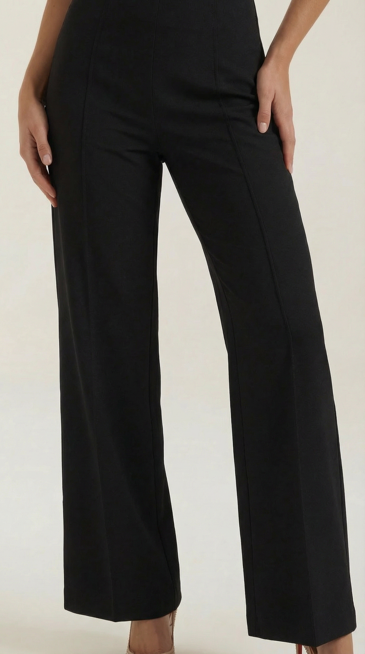 BROOKE | PANTALONES HOLGADOS DE CINTURA MEDIA