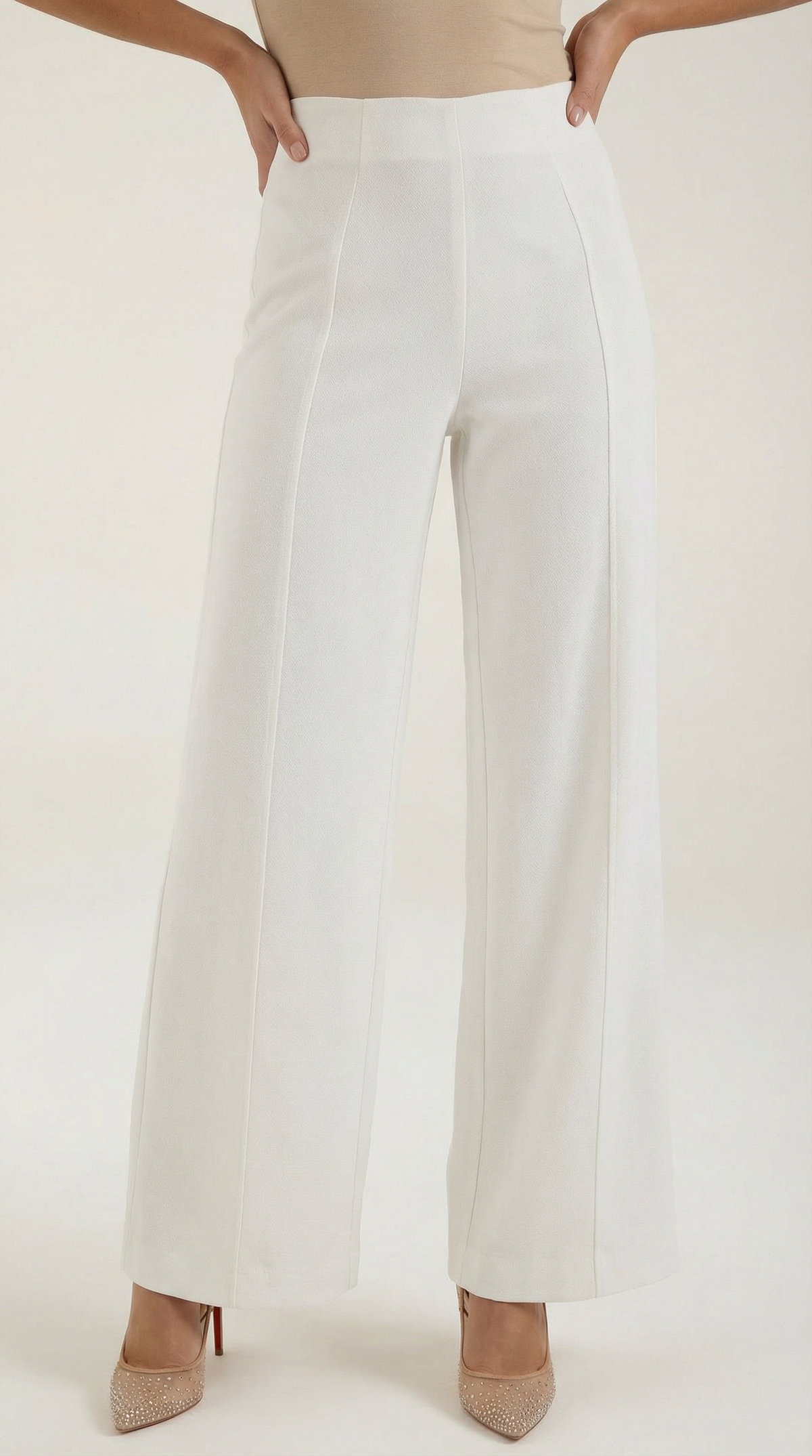 BROOKE | PANTALONES HOLGADOS DE CINTURA MEDIA