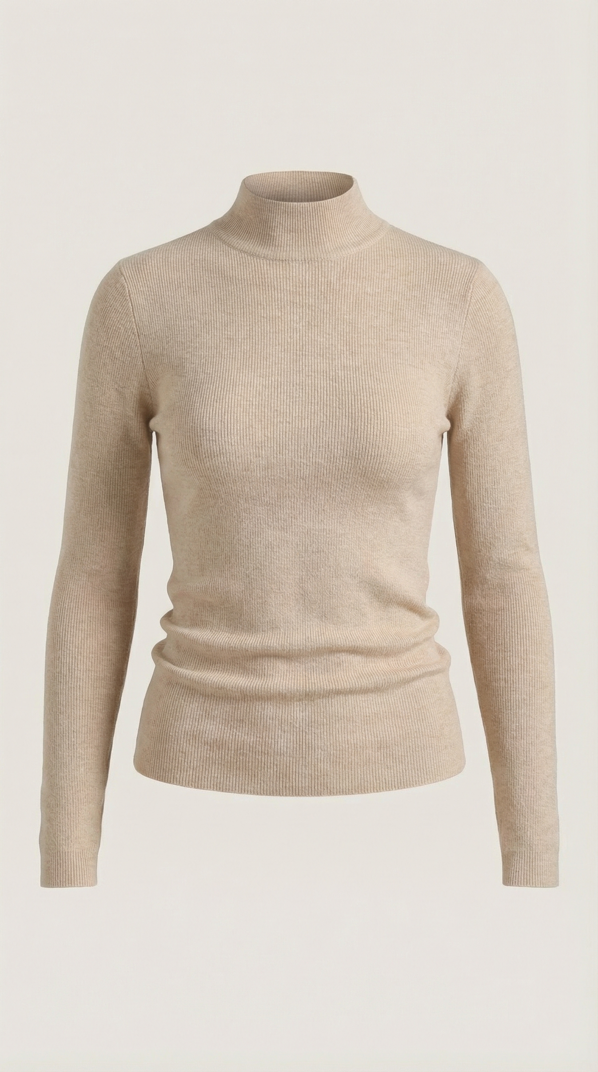 ROCÍO | TOP DE ALGODÓN CON CUELLO ALTO