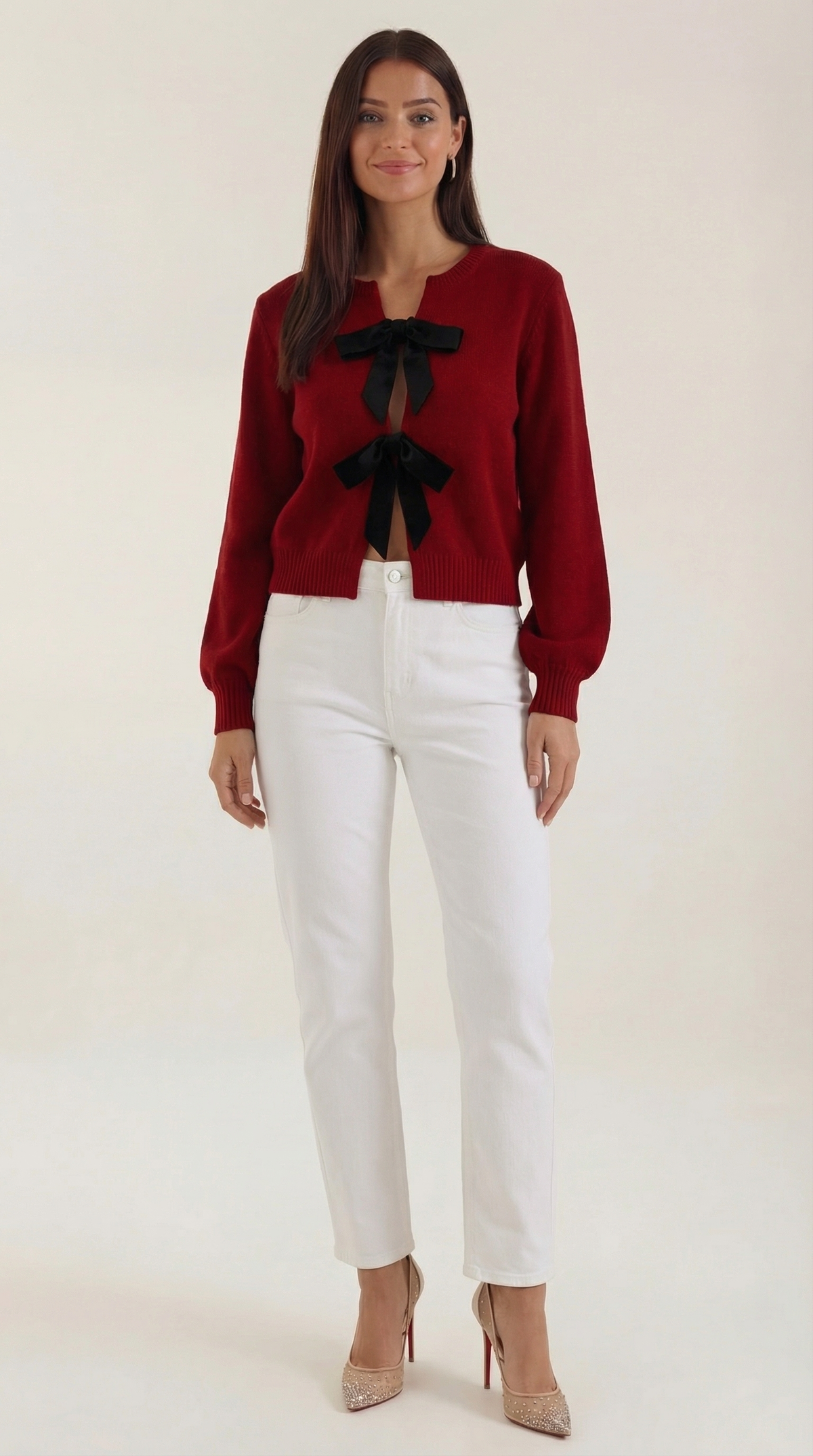 JULIETTE | JERSEY DE PUNTO CON DETALLE DE LAZO