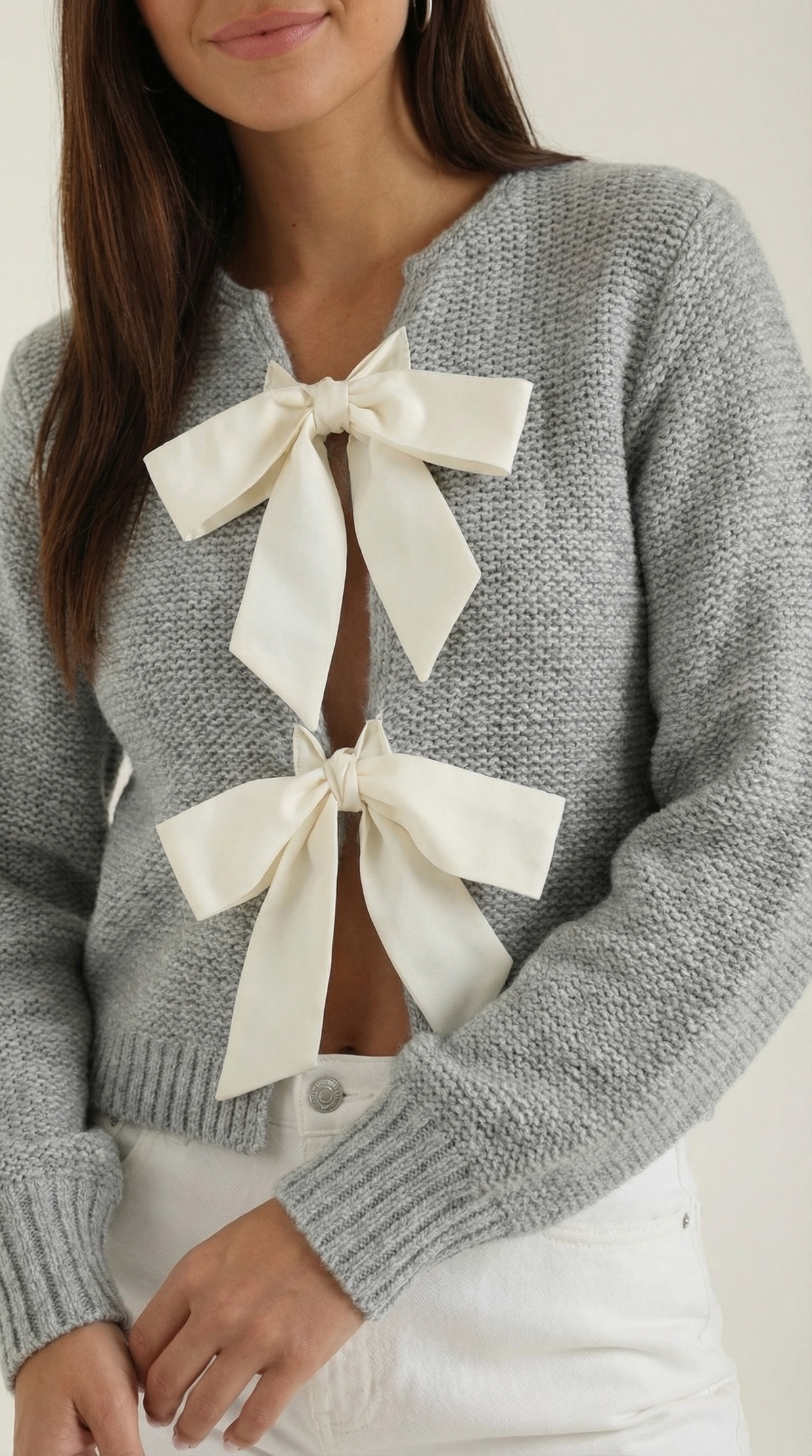 JULIETTE | JERSEY DE PUNTO CON DETALLE DE LAZO
