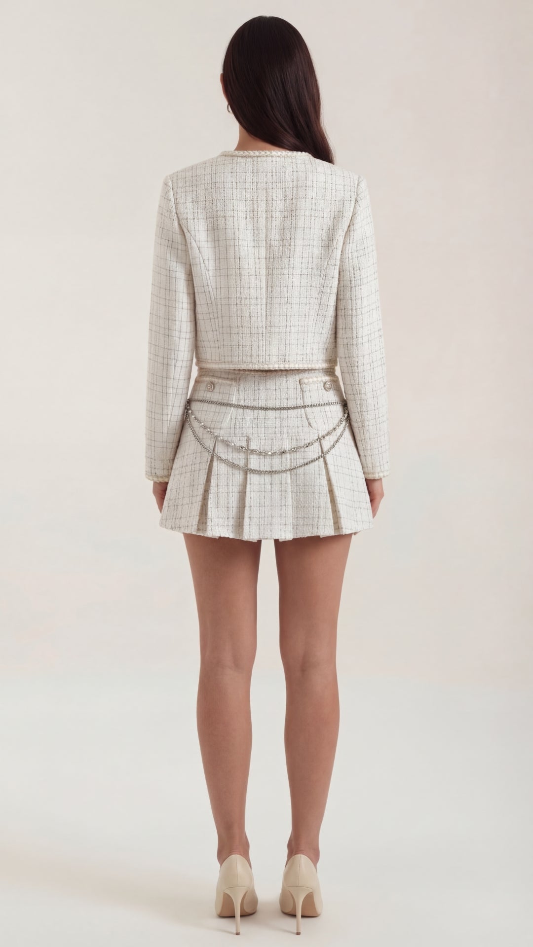MARJORIE | CONJUNTO DE FALDA DE TWEED
