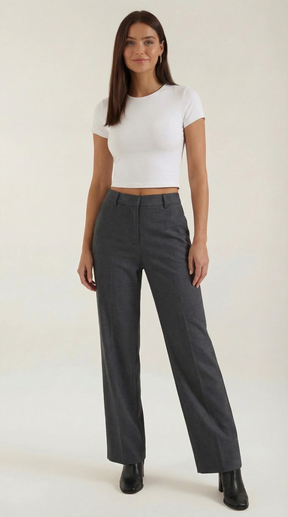 DOROTHY | PANTALONES RECTOS PLISADOS