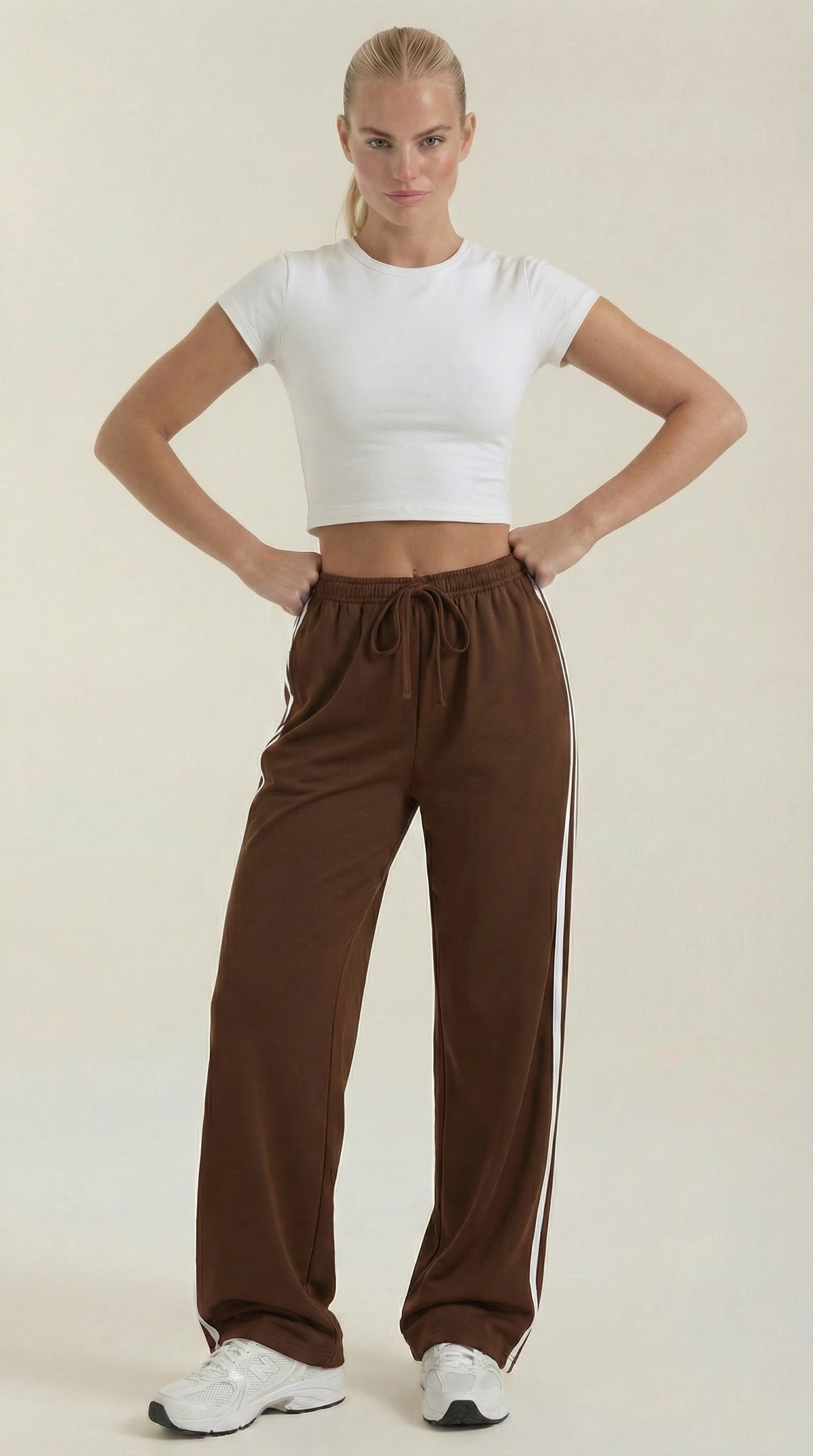 EILEEN | PANTALONES DE CHÁNDAL ANCHOS