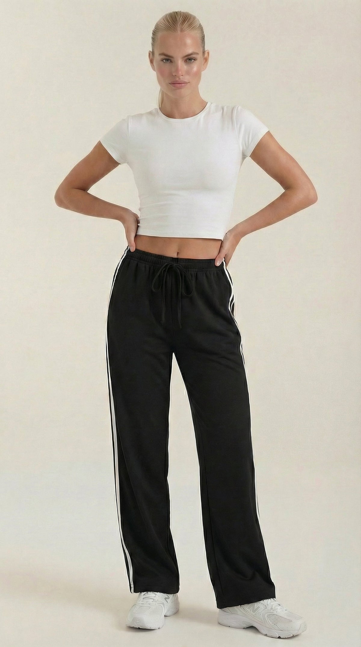 EILEEN | PANTALONES DE CHÁNDAL ANCHOS