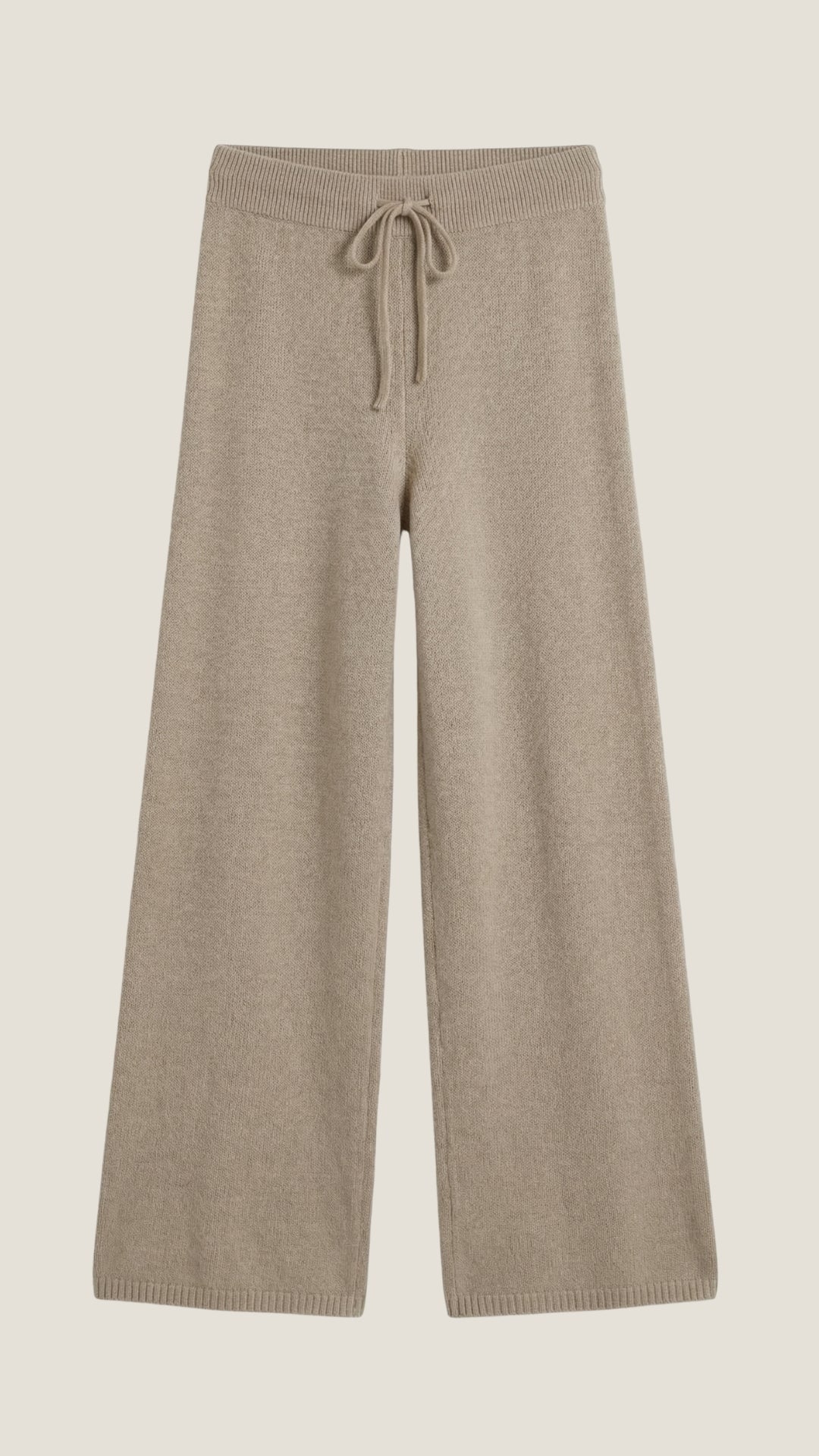 ELEANOR | CONJUNTO DE SUÉTER DE PUNTO Y PANTALONES HOLGADOS