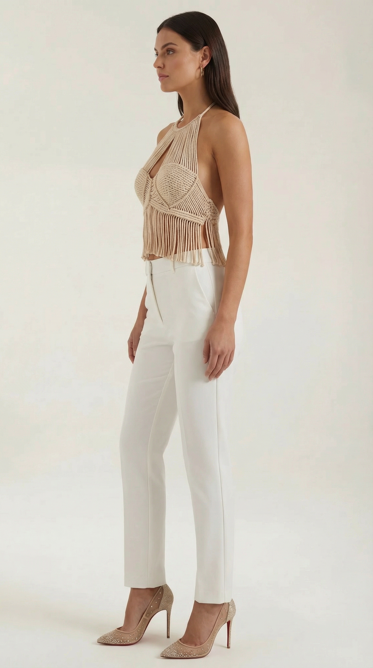 SAVANNAH | TOP HALTER DE MACRAME