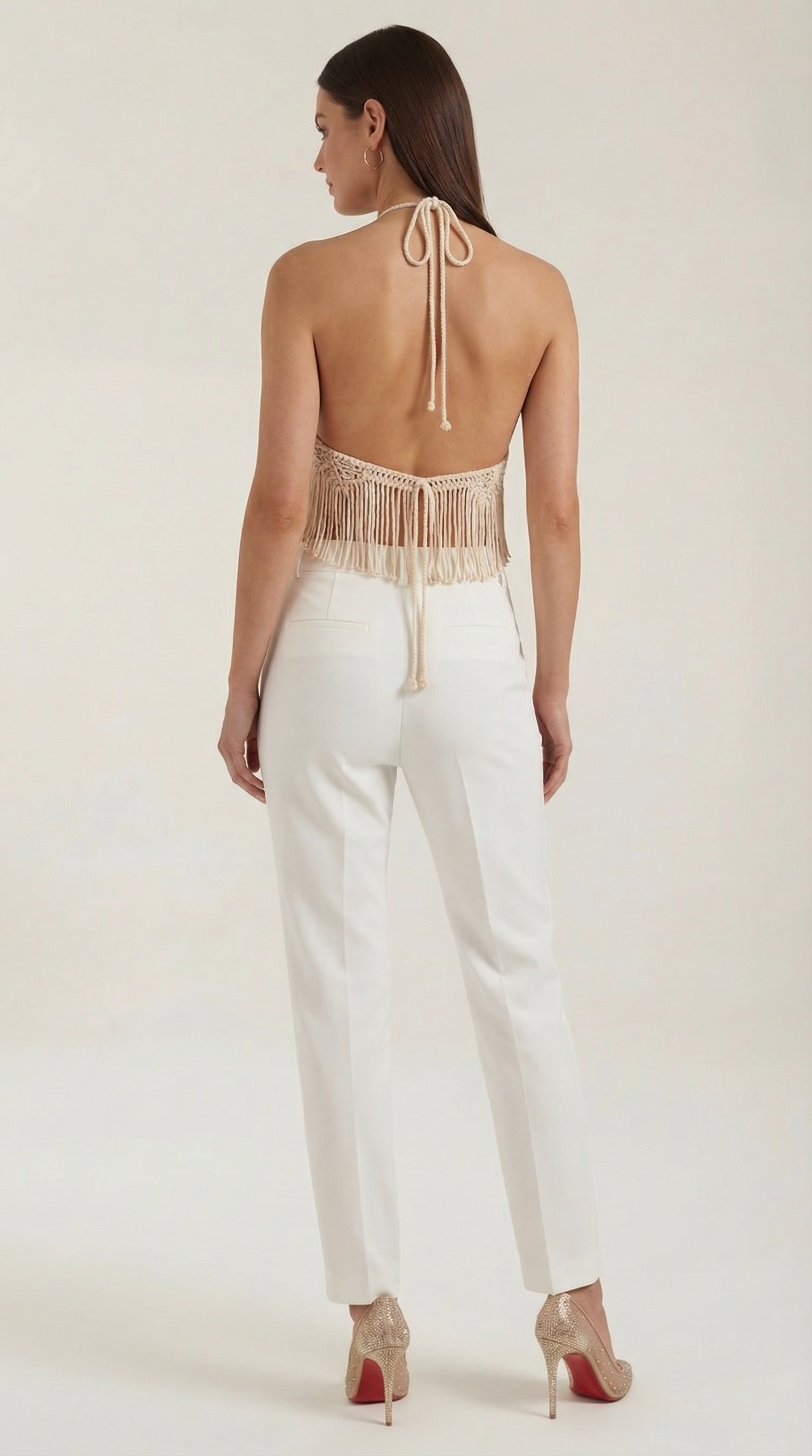 SAVANNAH | TOP HALTER DE MACRAME