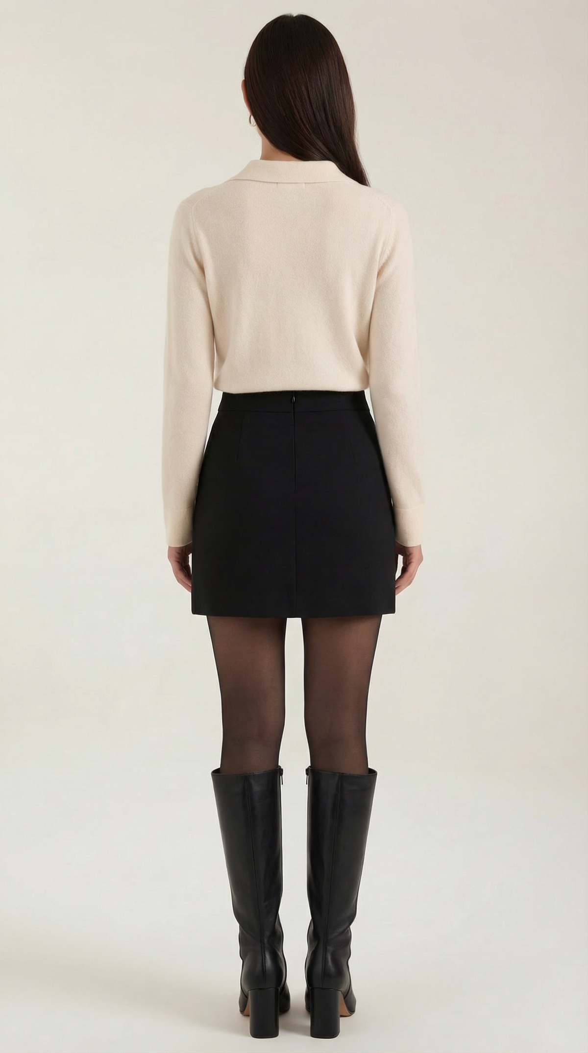 ADELAIDE | CARDIGAN DE PUNTO CON CUELLO Y BOTONES