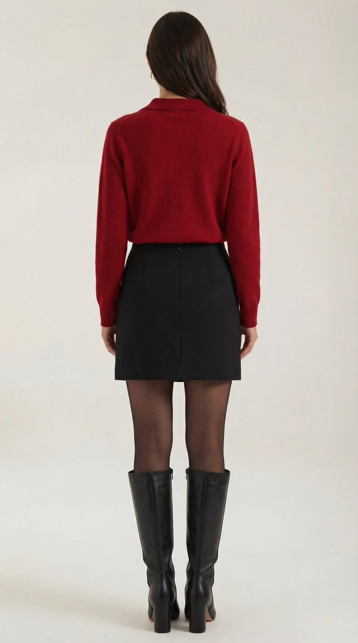 ADELAIDE | CARDIGAN DE PUNTO CON CUELLO Y BOTONES