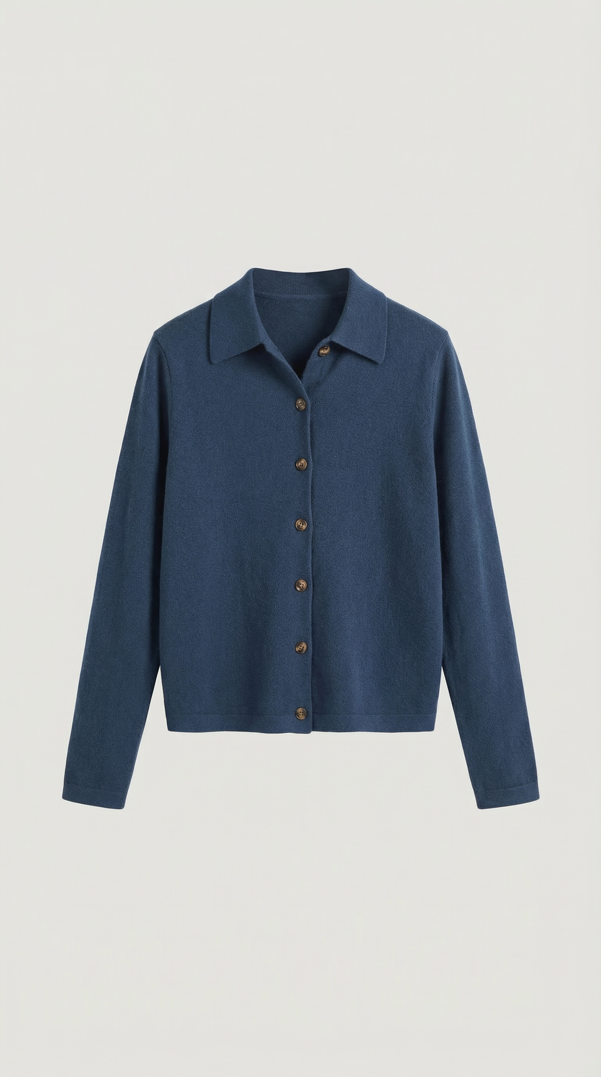ADELAIDE | CARDIGAN DE PUNTO CON CUELLO Y BOTONES