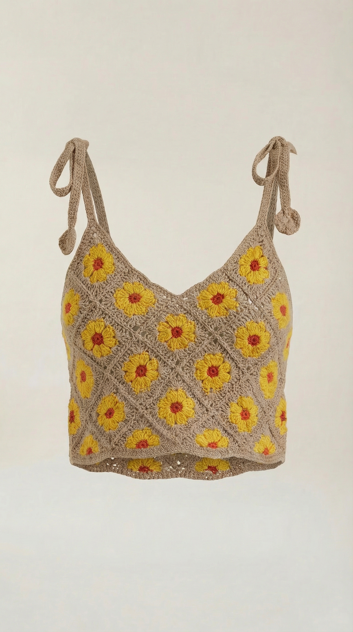 ELVIRA | BLUSA DE TIRANTES DE GANCHILLO