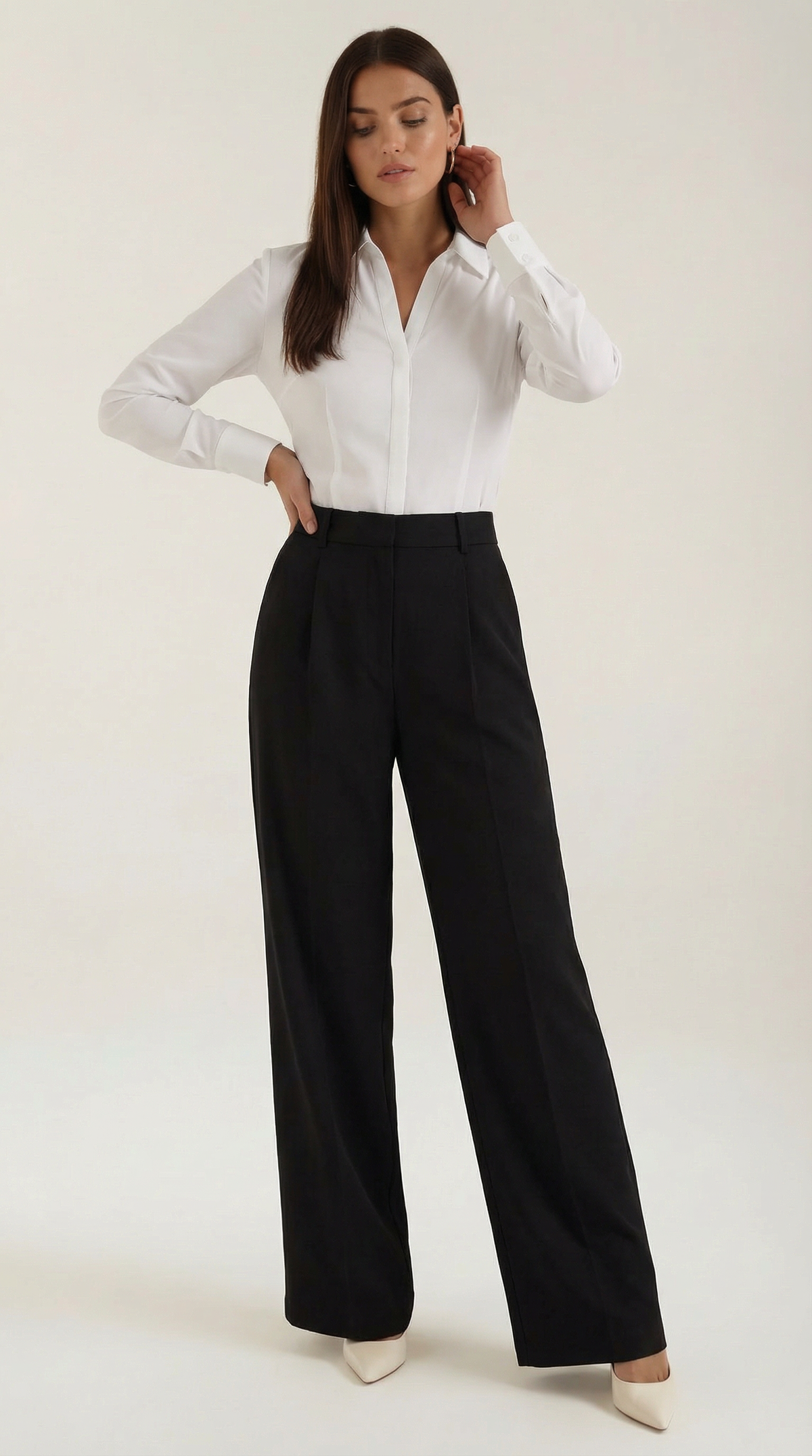 HAZEL | PANTALONES DE PIERNA ANCHA
