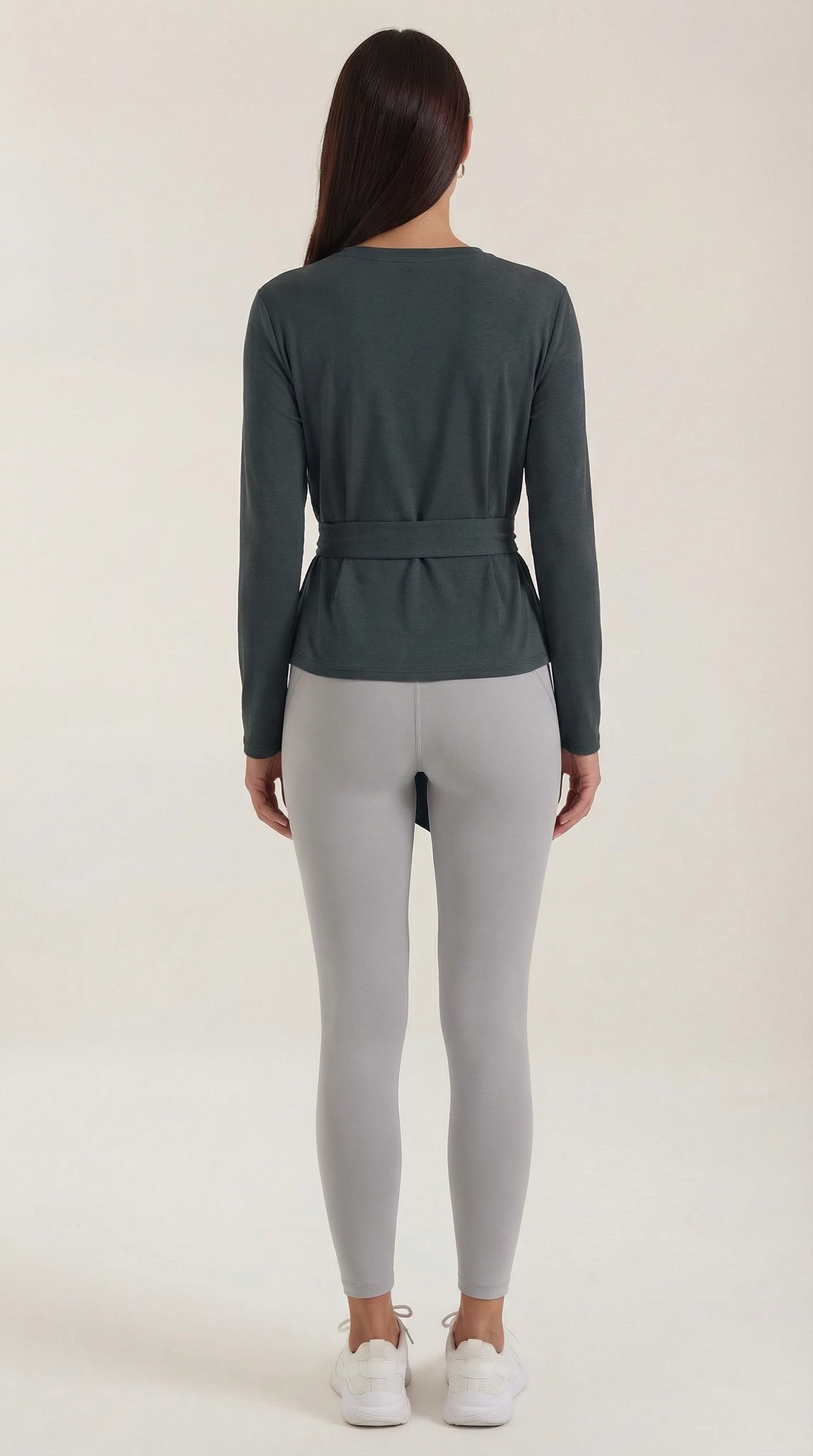 LORENA | CAMISETA DE MANGA LARGA CON DETALLE DE NUDO