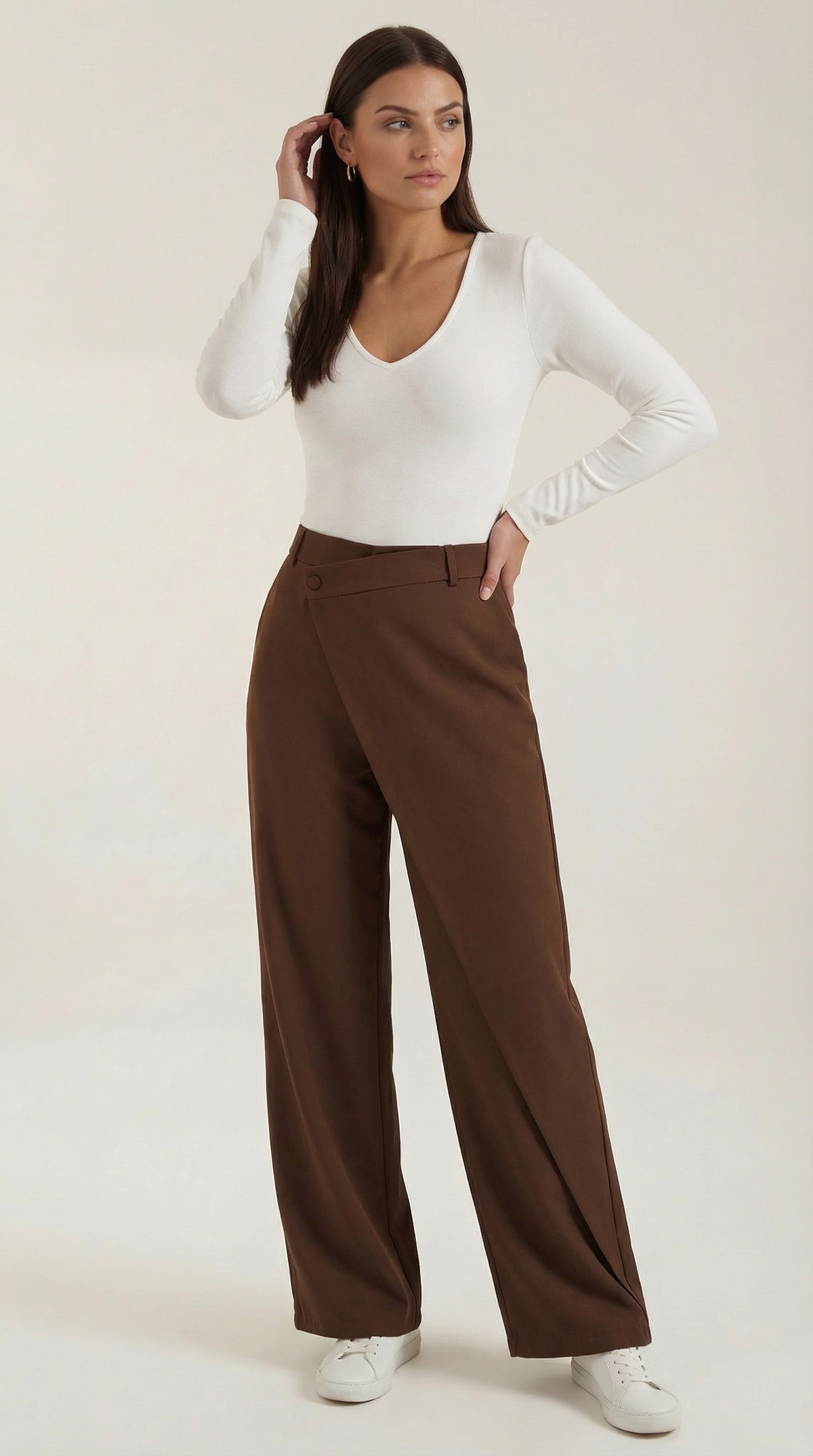 SÉVERINE | PANTALONES VAQUEROS ASIMÉTRICOS