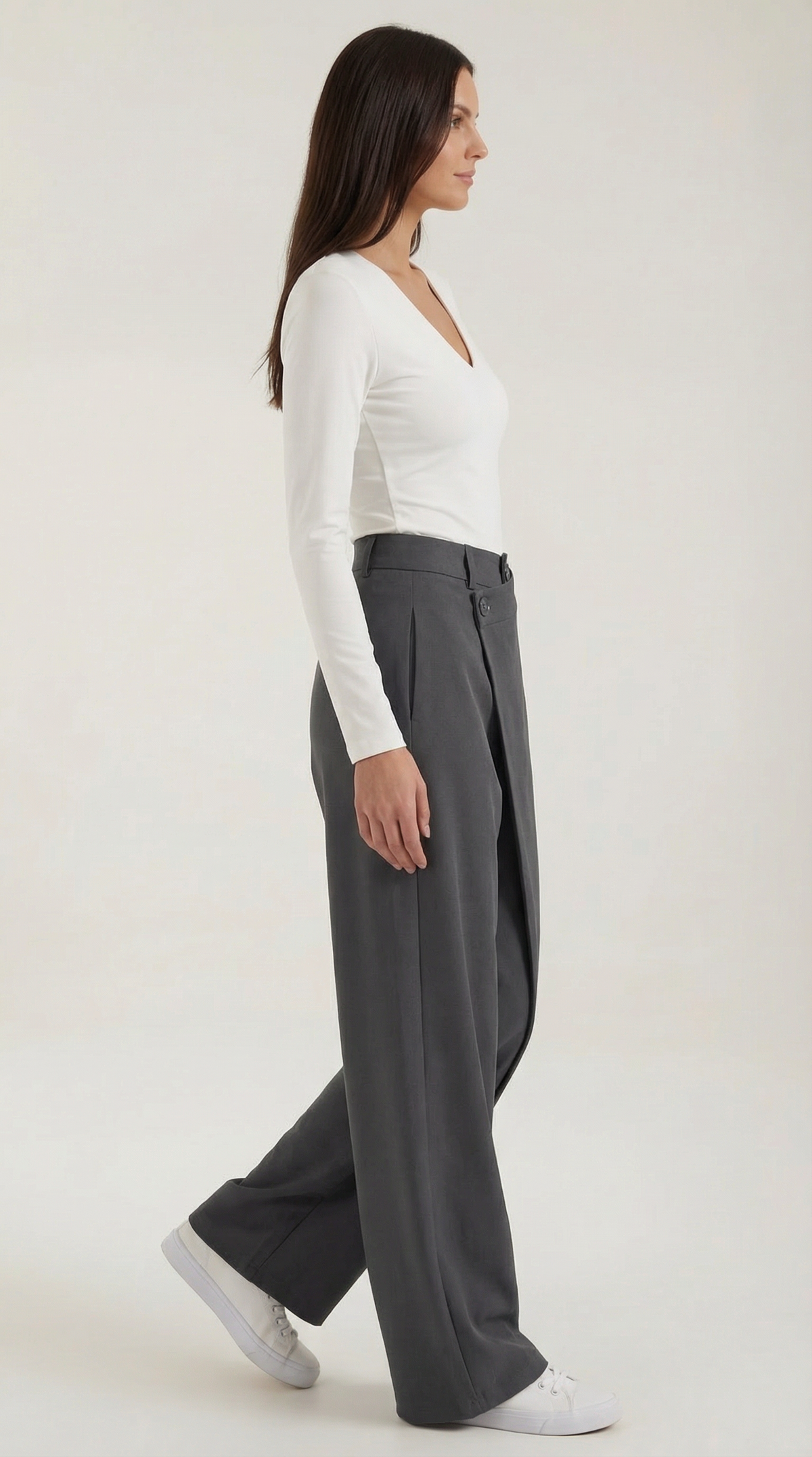 SÉVERINE | PANTALONES VAQUEROS ASIMÉTRICOS