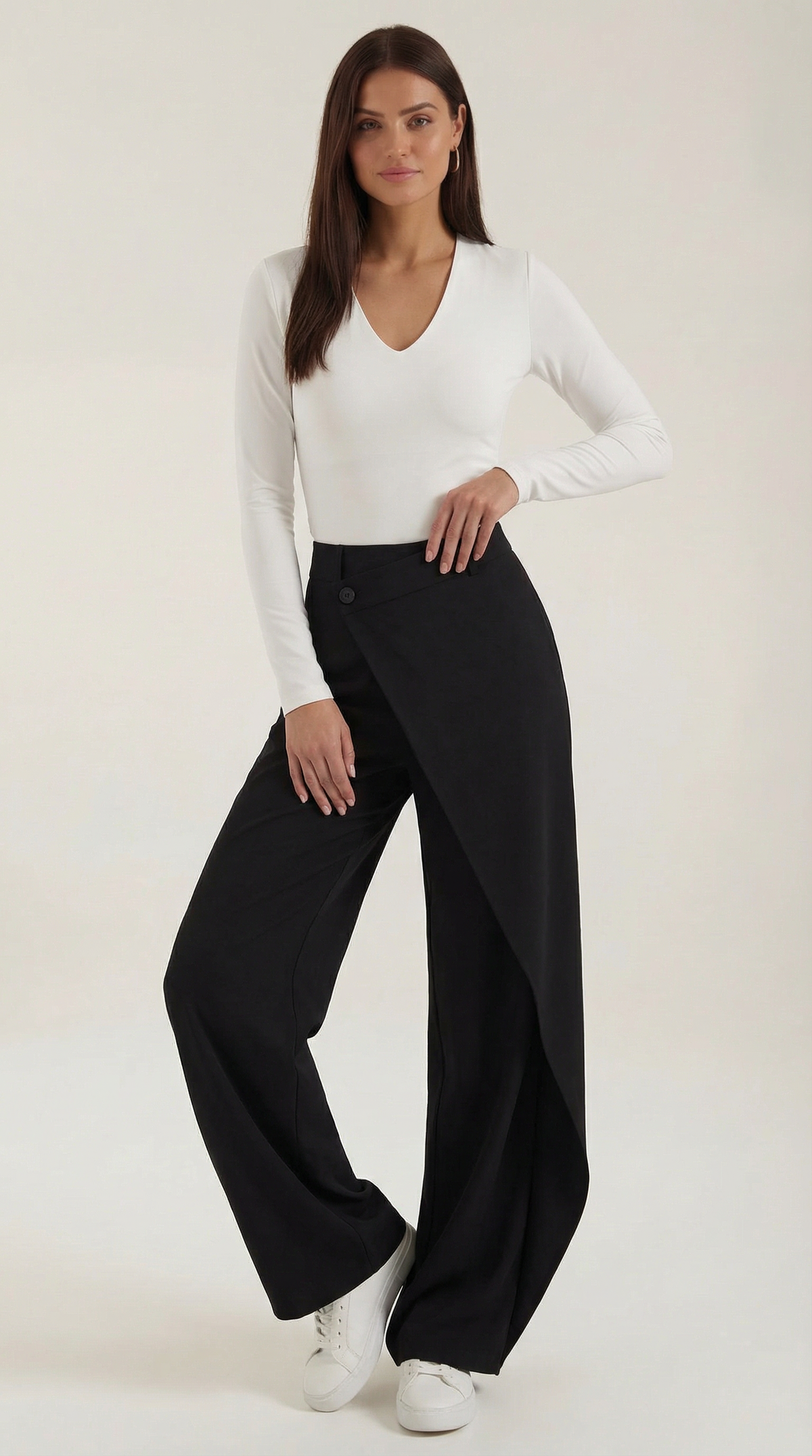 SÉVERINE | PANTALONES VAQUEROS ASIMÉTRICOS