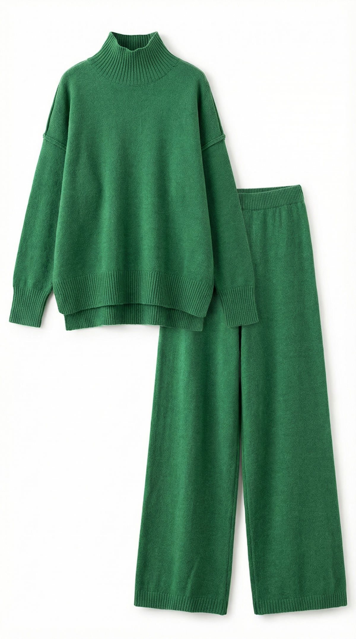 MAR | CONJUNTO DE SUÉTER DE PUNTO Y PANTALONES VAQUEROS