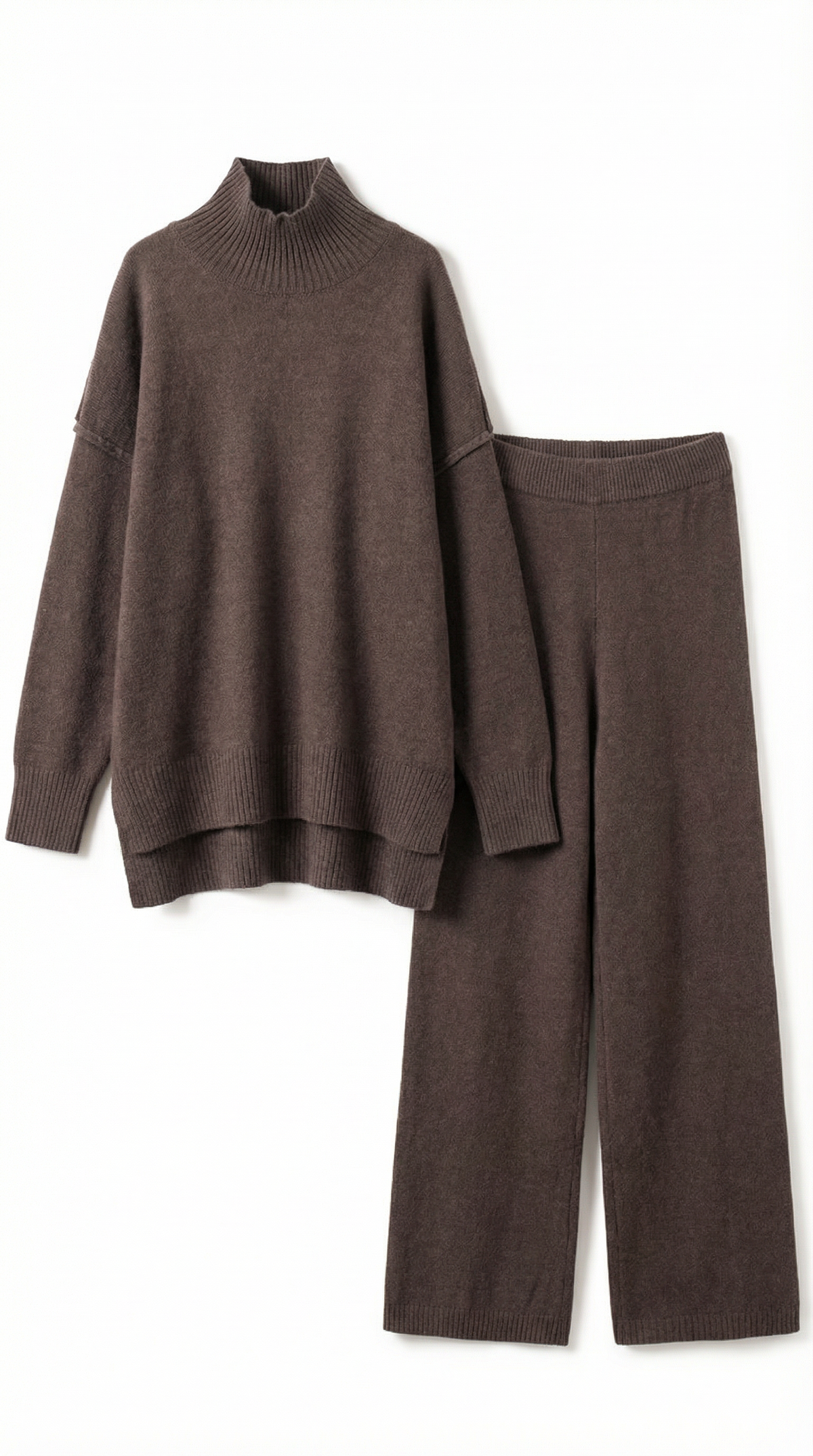 MAR | CONJUNTO DE SUÉTER DE PUNTO Y PANTALONES VAQUEROS