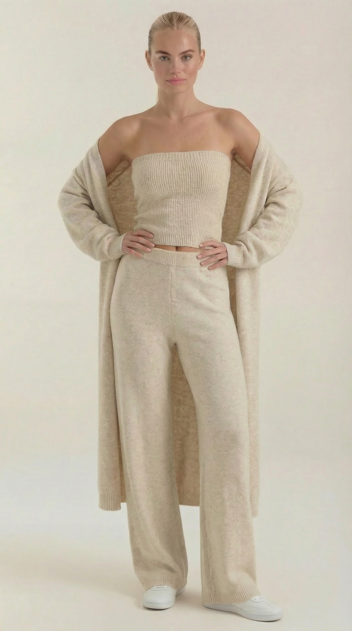 JEANNE | CONJUNTO DE PUNTO PARA ESTAR EN CASA