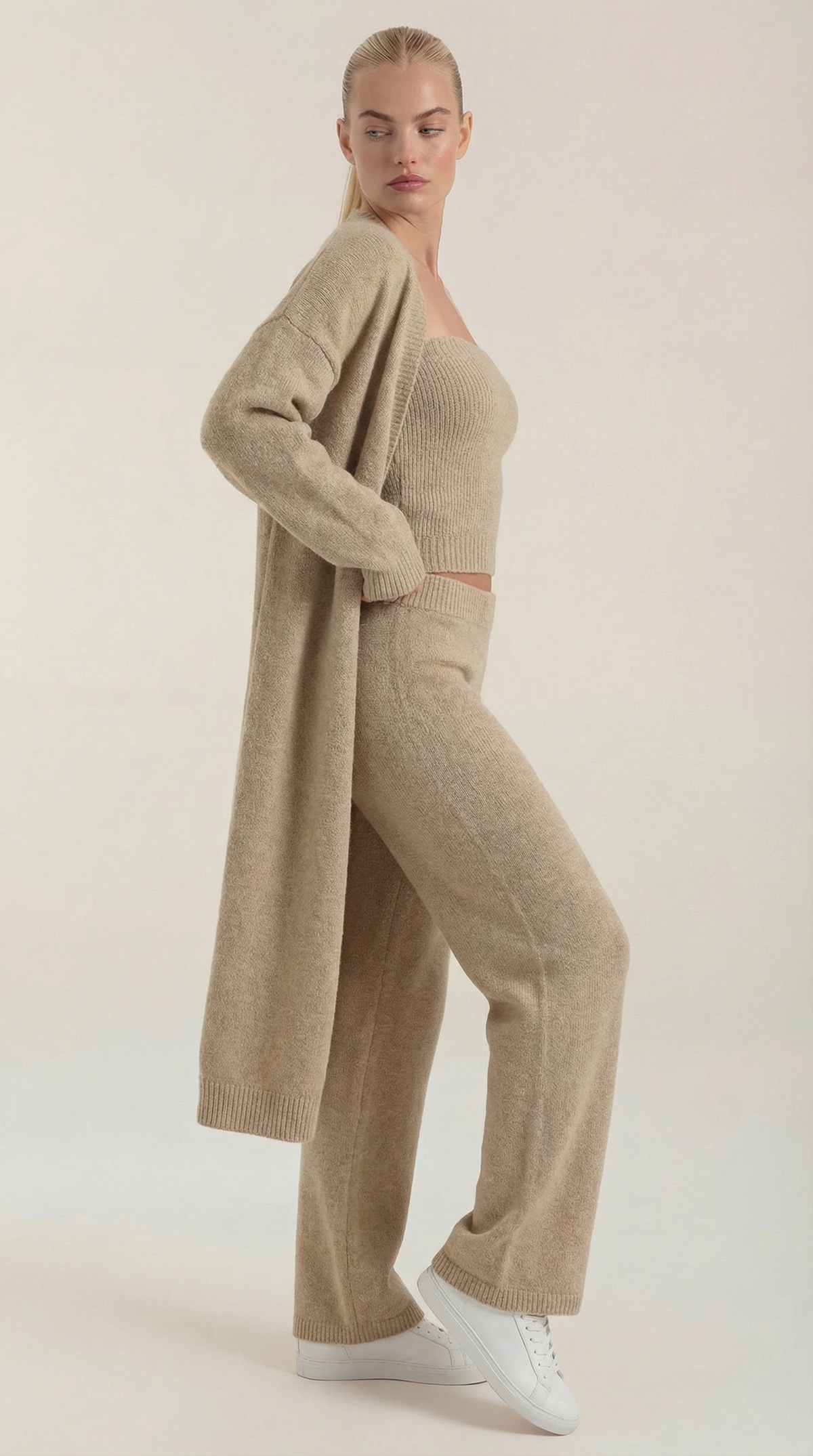 JEANNE | CONJUNTO DE PUNTO PARA ESTAR EN CASA