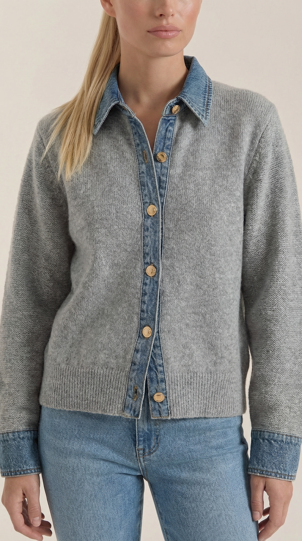 MABEL | JERSEY DE PUNTO CON CUELLO