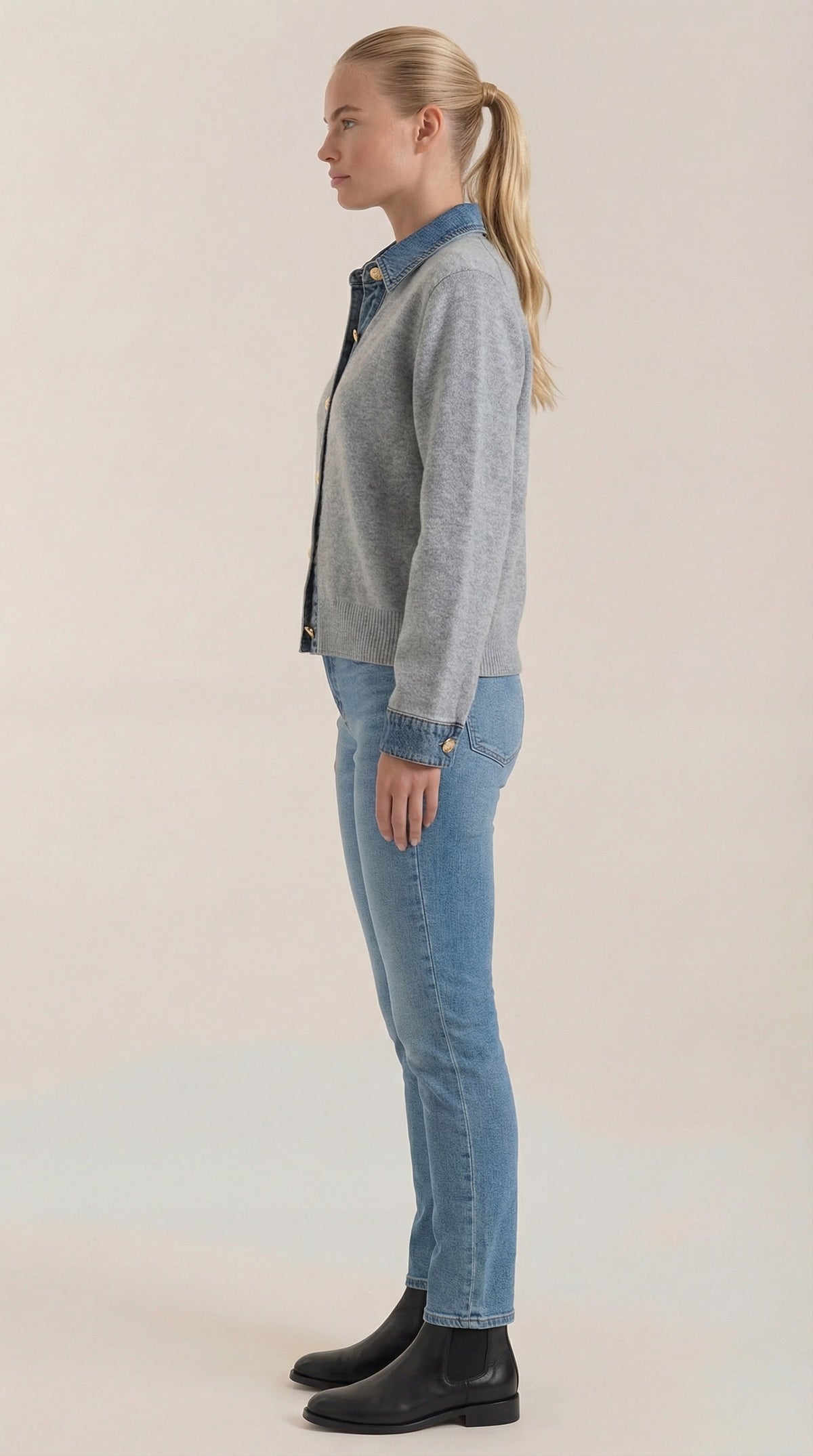 MABEL | JERSEY DE PUNTO CON CUELLO
