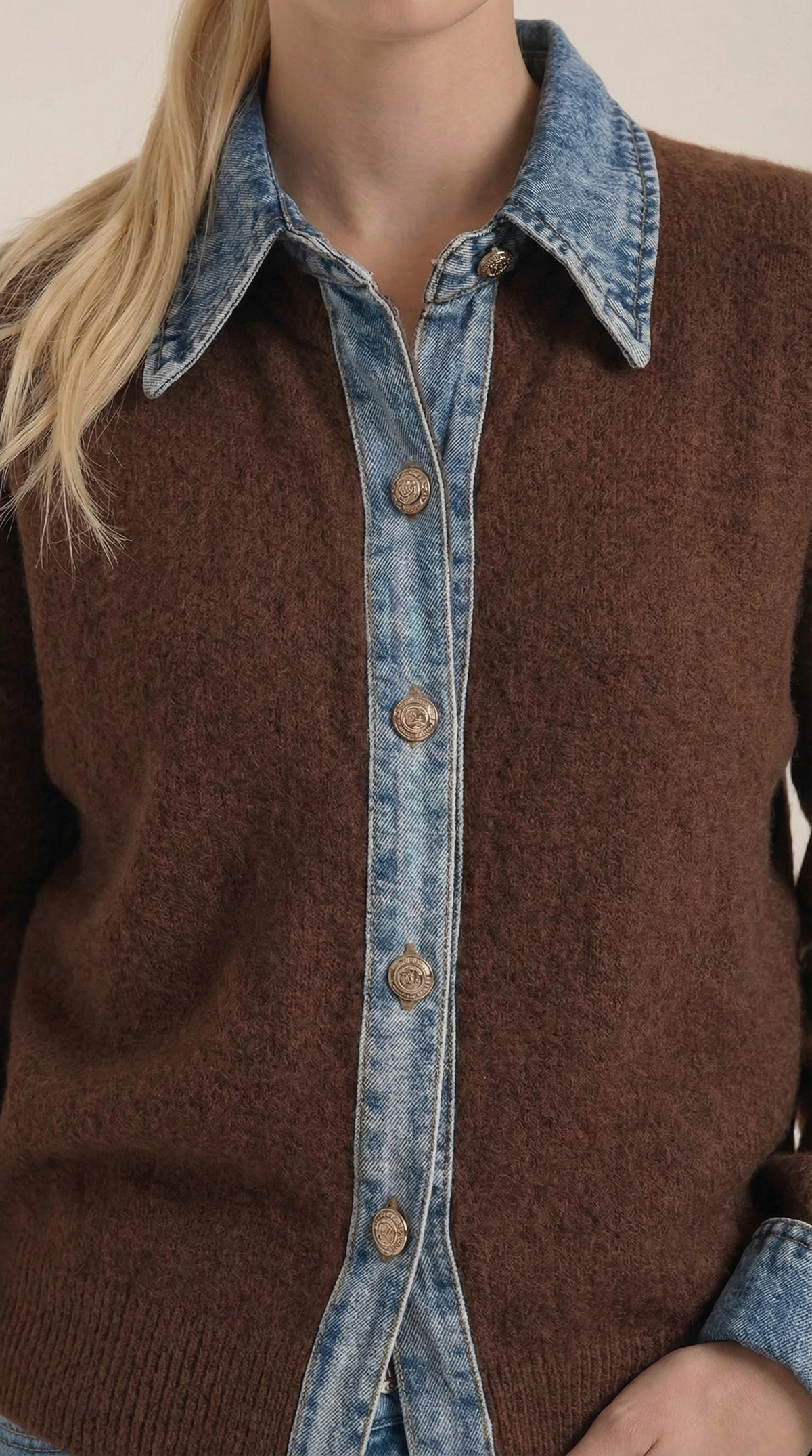 MABEL | JERSEY DE PUNTO CON CUELLO