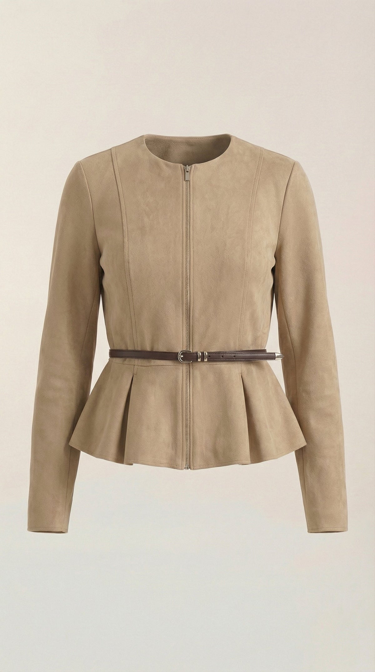 MILA | CHAQUETA CON DETALLE PÉPLUM