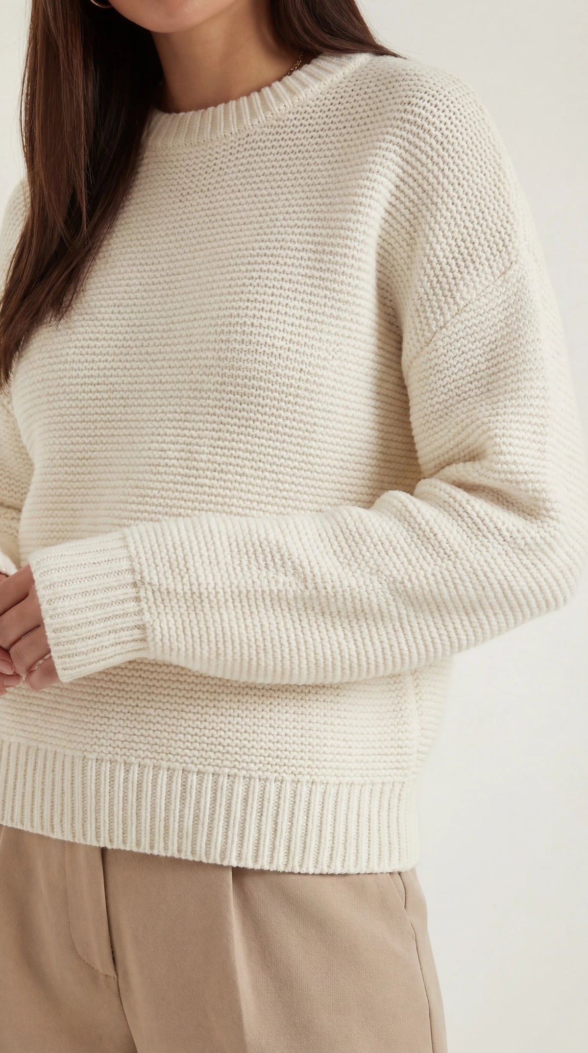 NOEMÍ | JERSEY DE PUNTO CON TEXTURA EN RELIEVE