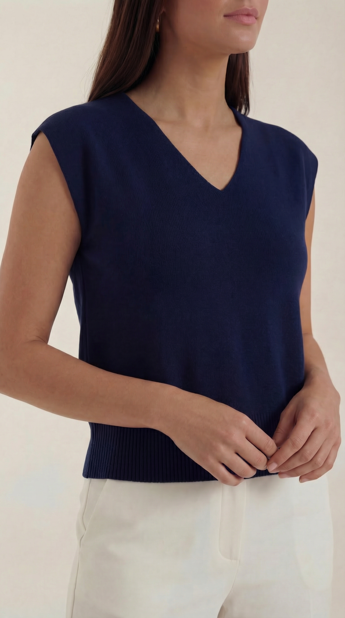 SERENA | BLUSA CON ESCOTE EN V