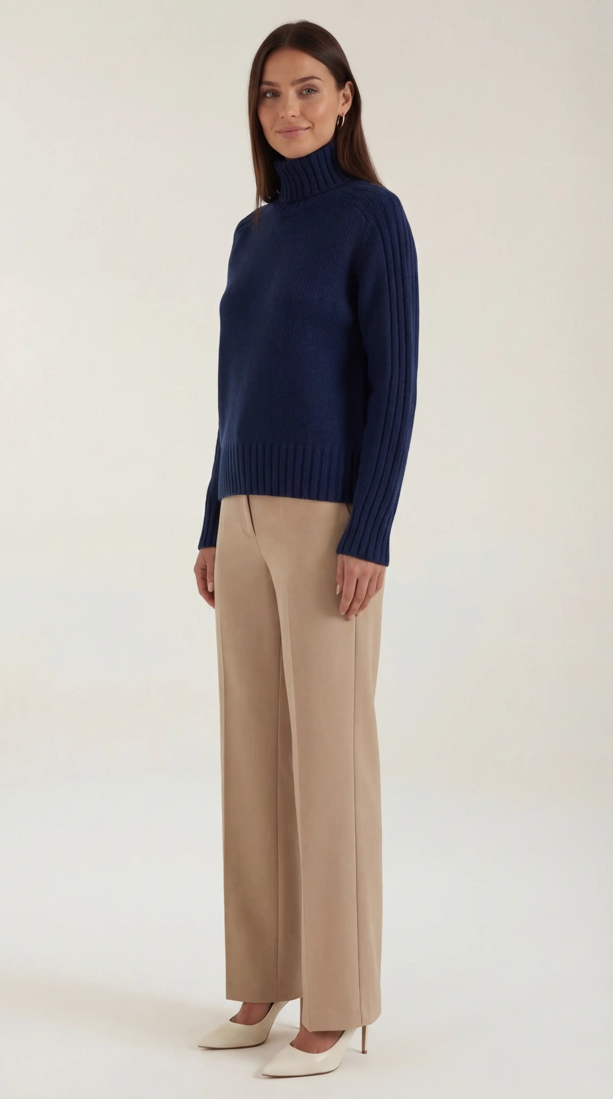 MARTA | JERSEY OVERSIZE DE CUELLO ALTO