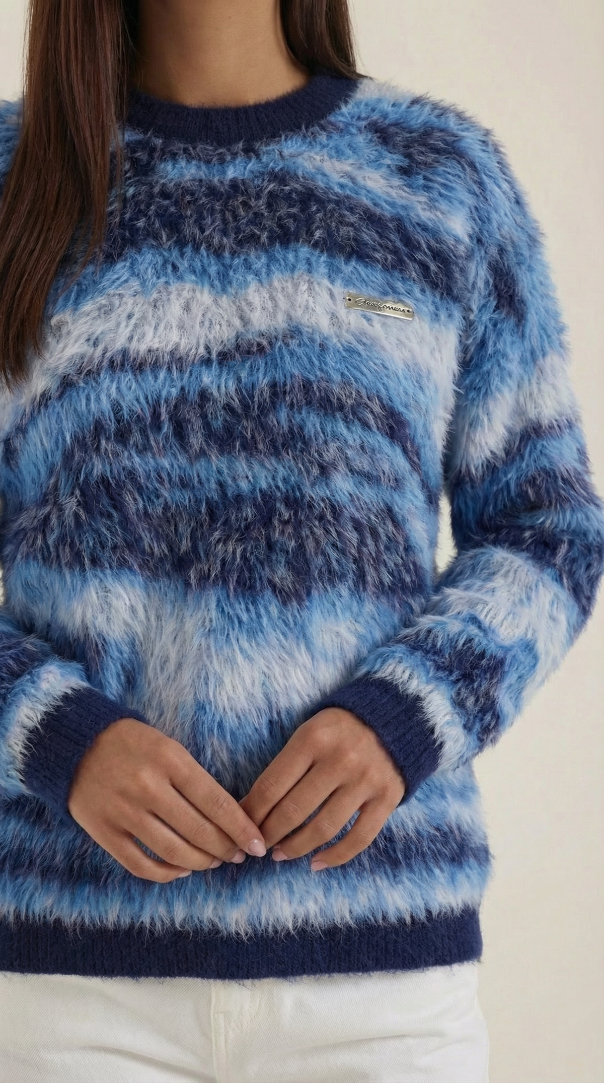 MÓNICA | JERSEY LARGO DE PUNTO CON DISEÑO EXCLUSIVO