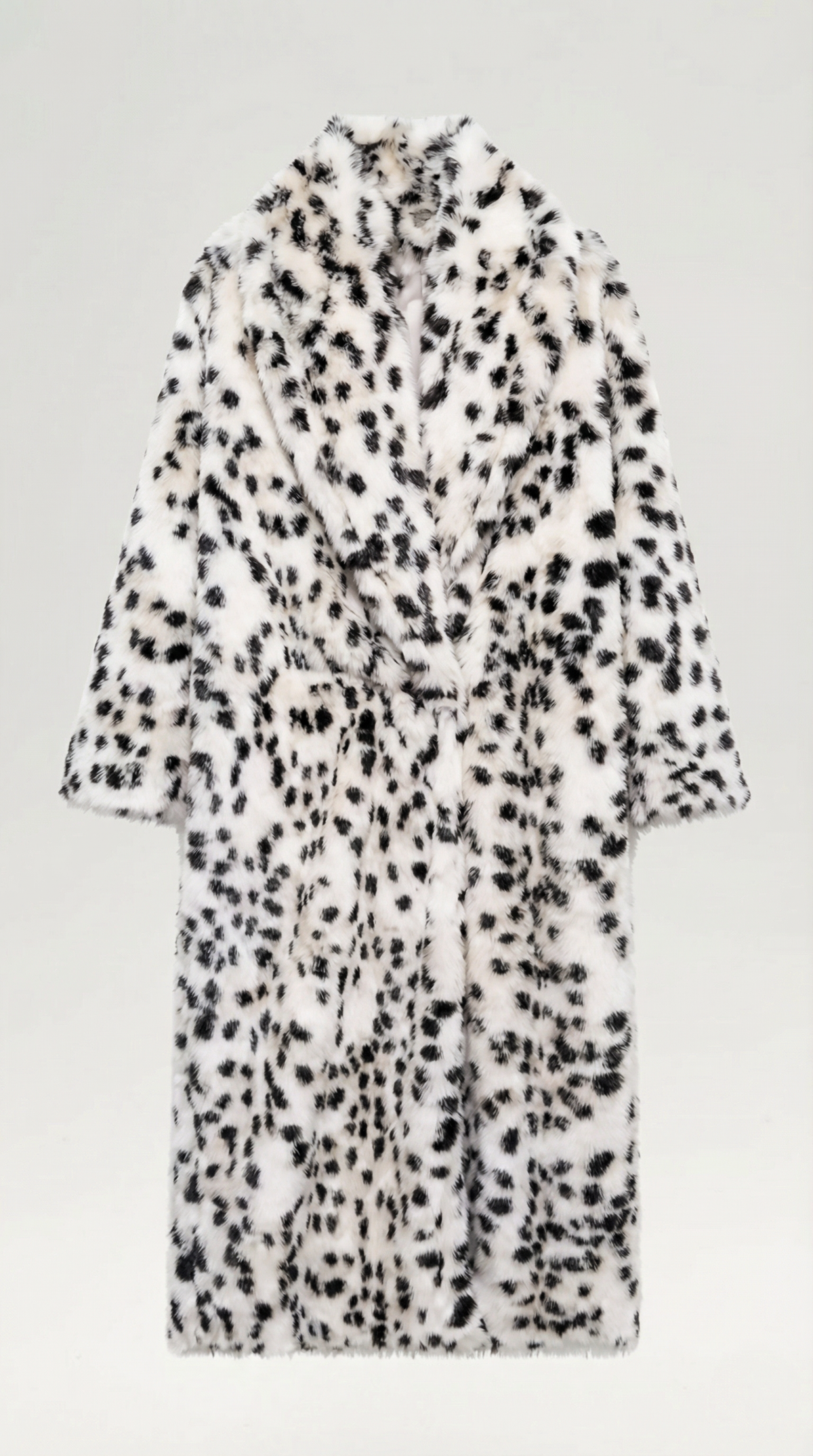 ROMY | CHAQUETA LARGA DE CUERO SINTÉTICO