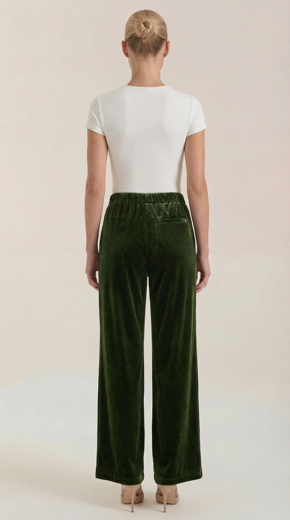 NADINE | PANTALONES ANCHOS DE TERCIOPELO